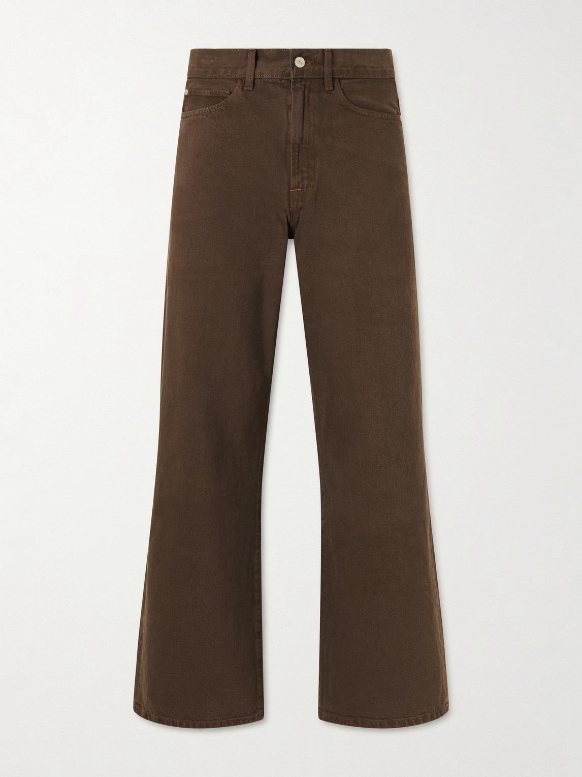 The Elder Statesman Hunter Wide-Leg Organic Jeans - Men