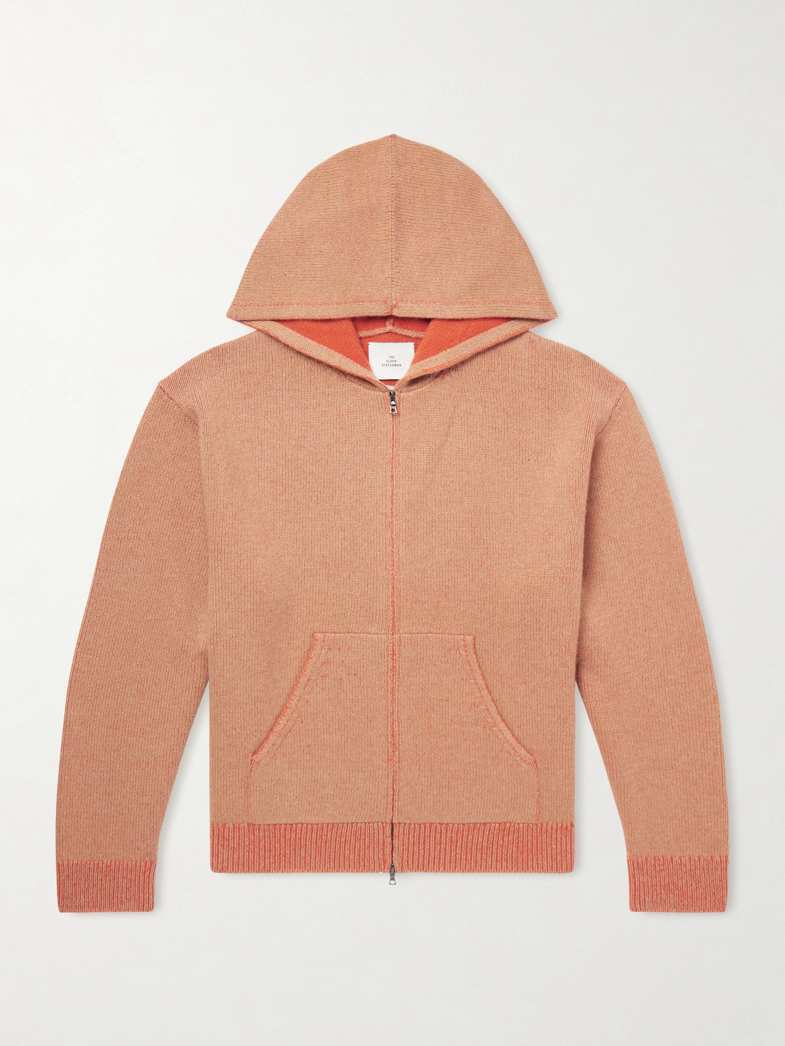 The Elder Statesman – Canyon Cashmere Zip-Up Hoodie