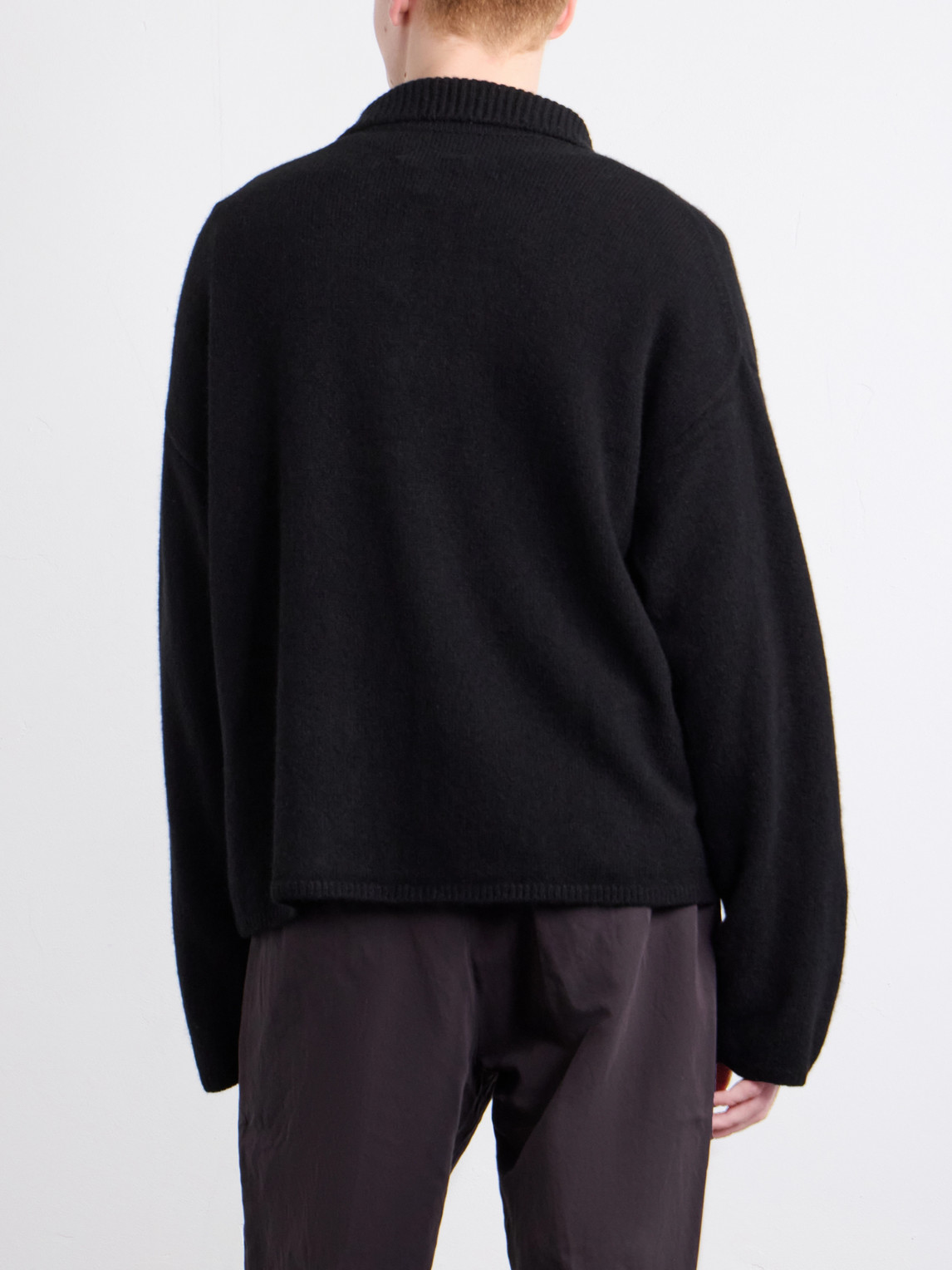 Dume Rugby Cashmere Polo Sweater
