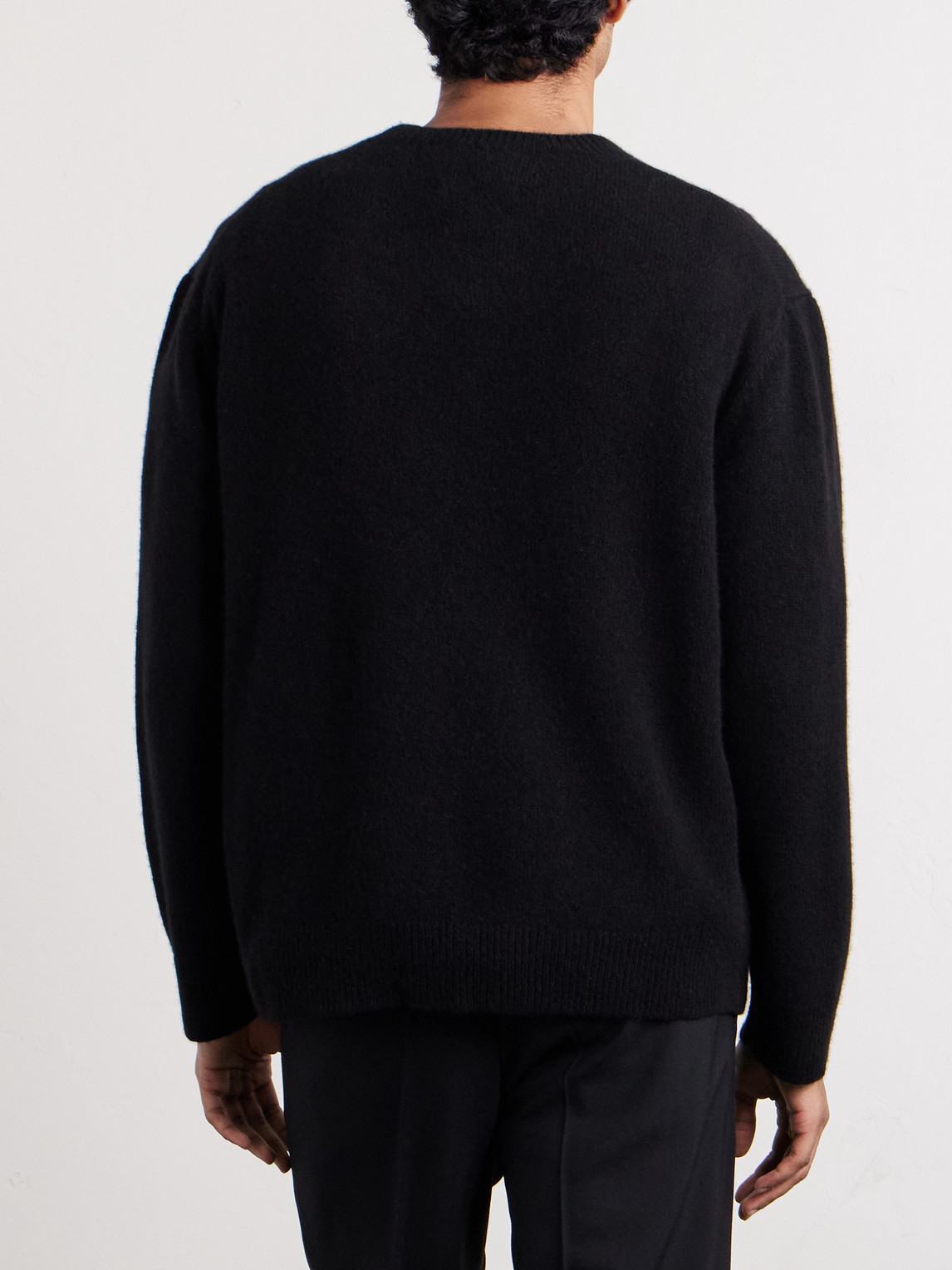  The Elder Statesman - Statesman Cashmere Sweater - Men - Black - S 
