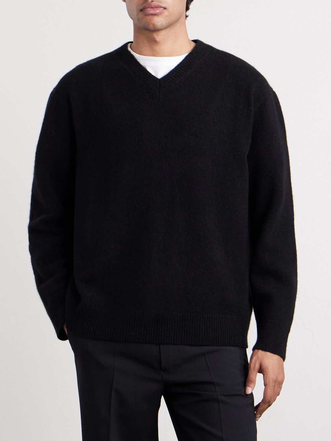  The Elder Statesman - Statesman Cashmere Sweater - Men - Black - S 
