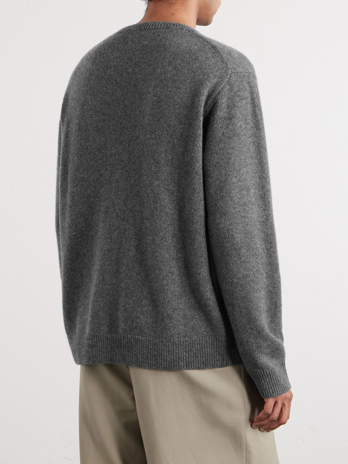  The Elder Statesman - Statesman Cashmere Sweater - Men - Gray - S 