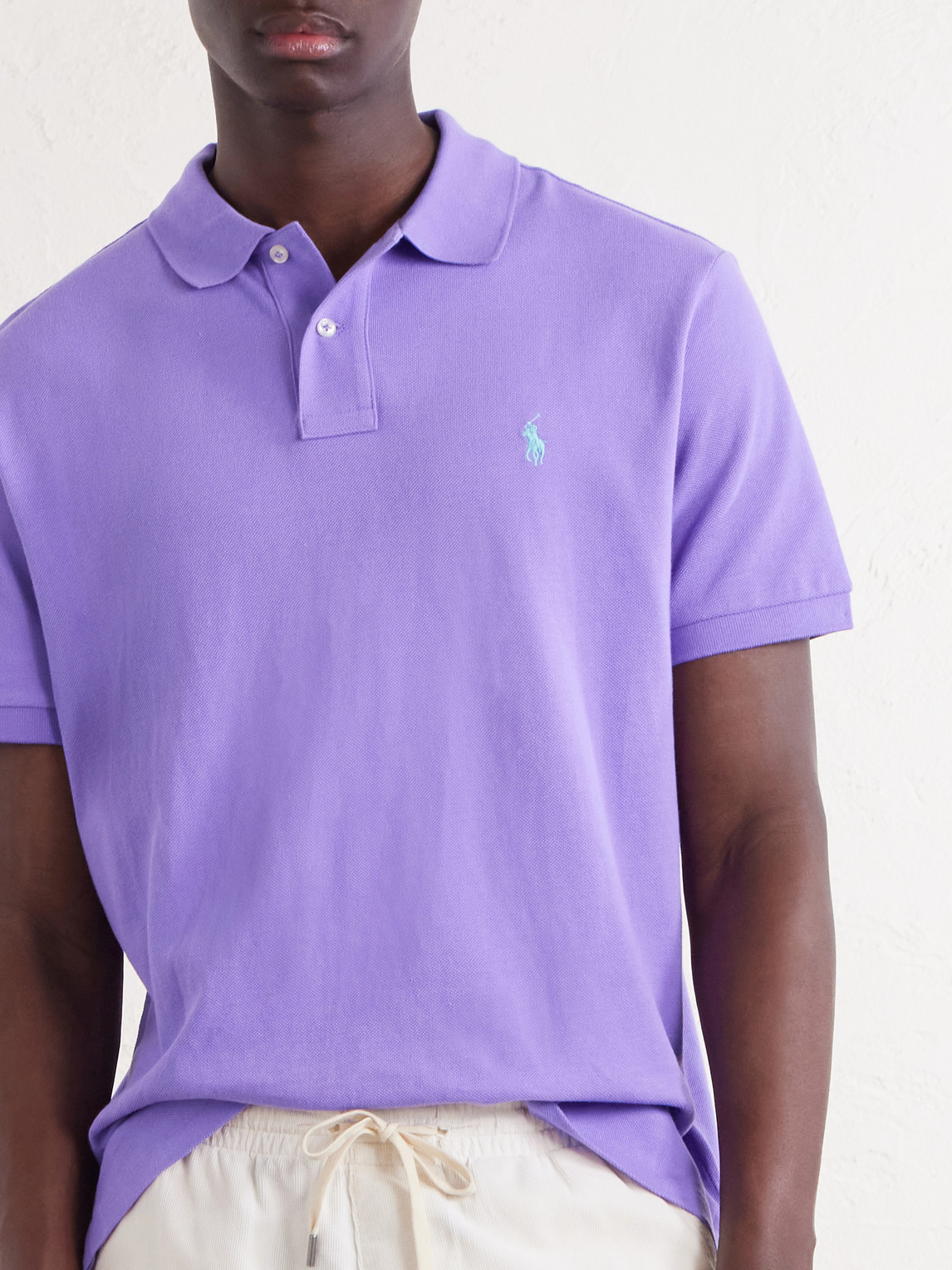 Polo Ralph Lauren Logo-Embroidered Cotton-Piqué Polo Shirt - Men | Thumbnail 5 Polo Ralph Lauren Logo-Embroidered Cotton-Piqué Polo Shirt - Men | Thumbnail 5