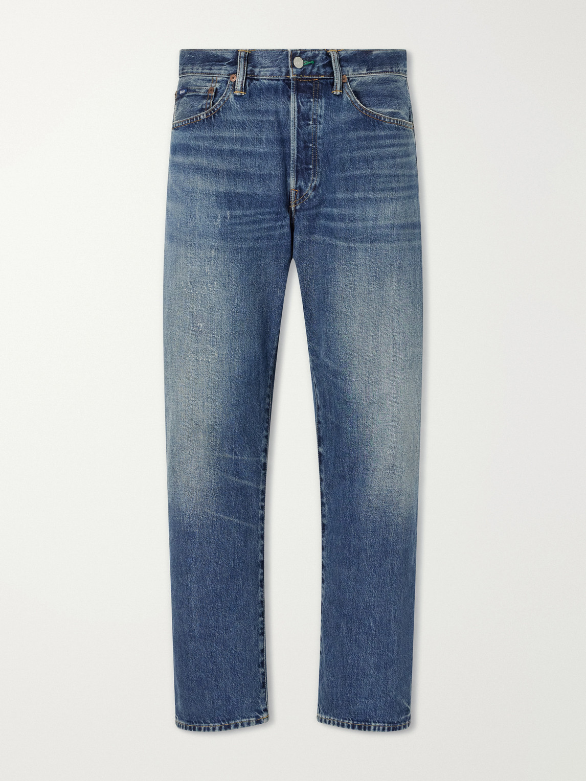 Polo Ralph Lauren Straight-Leg Distressed Jeans - Men