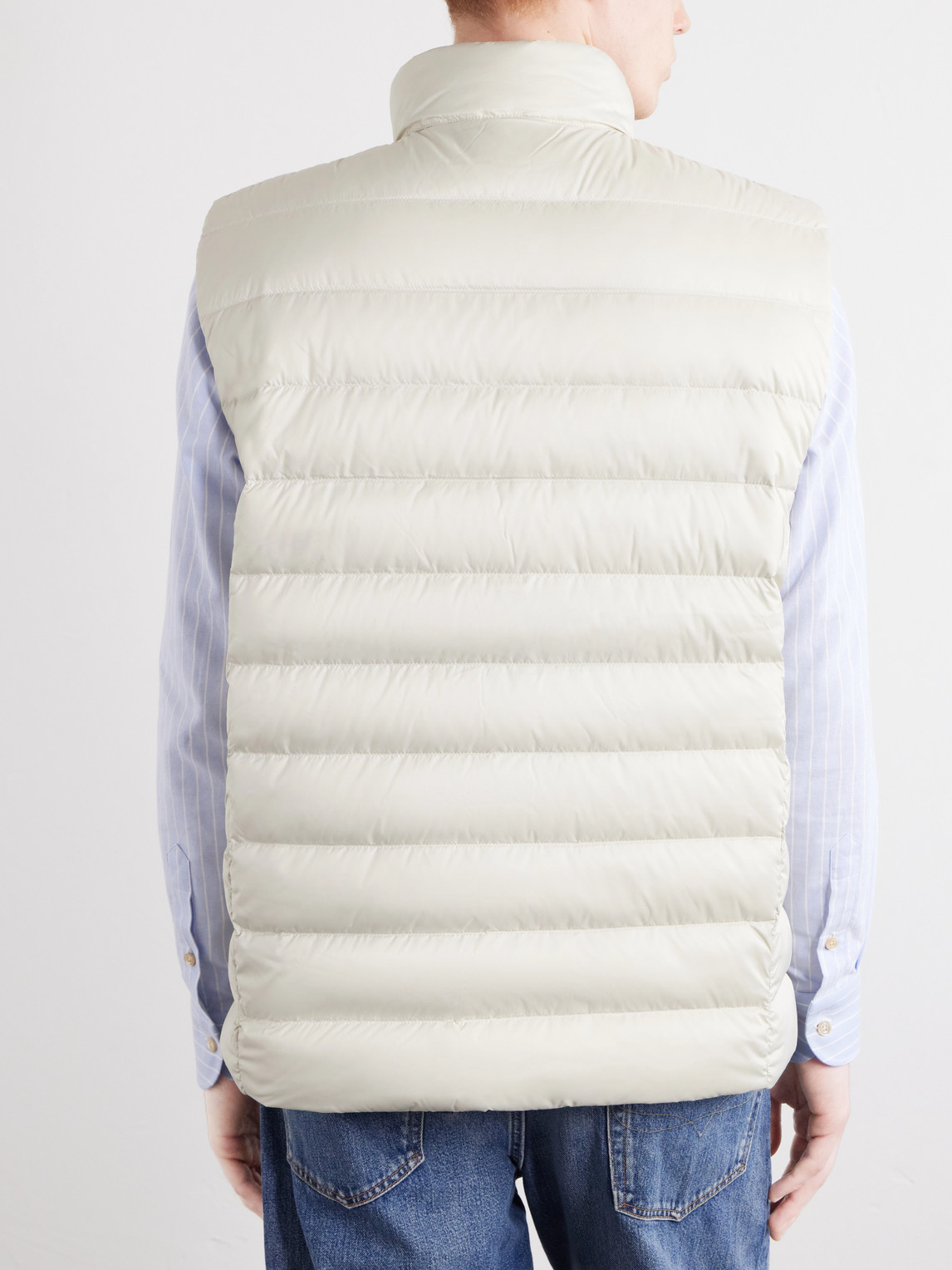 Polo Ralph Lauren Logo-Embroidered Quilted Shell Down Gilet - Men | Thumbnail 4 Polo Ralph Lauren Logo-Embroidered Quilted Shell Down Gilet - Men | Thumbnail 4