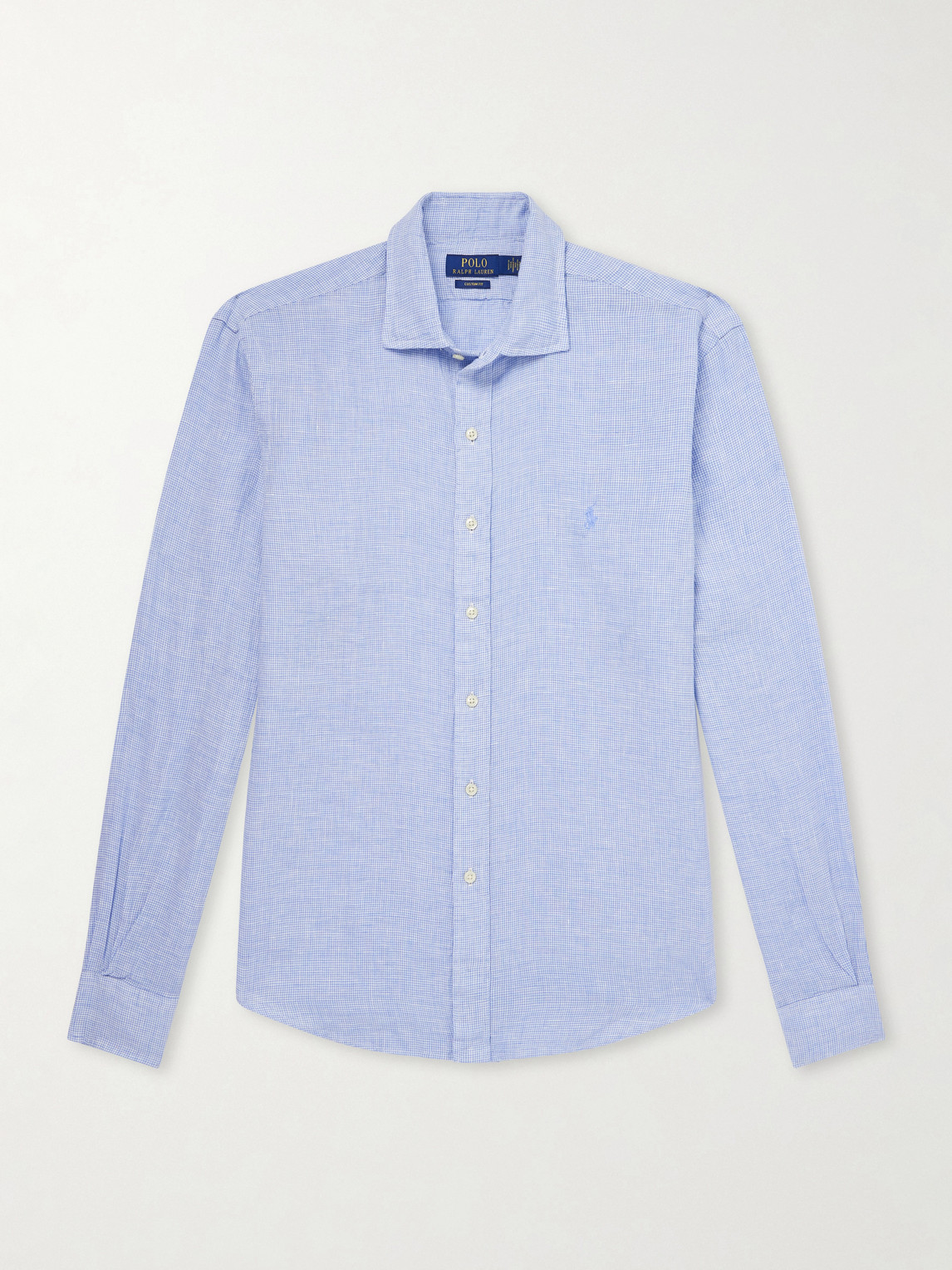 Polo Ralph Lauren Checked-Woven Linen Shirt - Men | Thumbnail 6 Polo Ralph Lauren Checked-Woven Linen Shirt - Men | Thumbnail 6