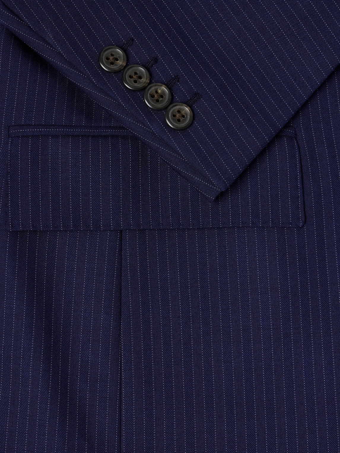 Polo Ralph Lauren Pinstriped Wool-Blend Suit Jacket - Men | Thumbnail 6 Polo Ralph Lauren Pinstriped Wool-Blend Suit Jacket - Men | Thumbnail 6