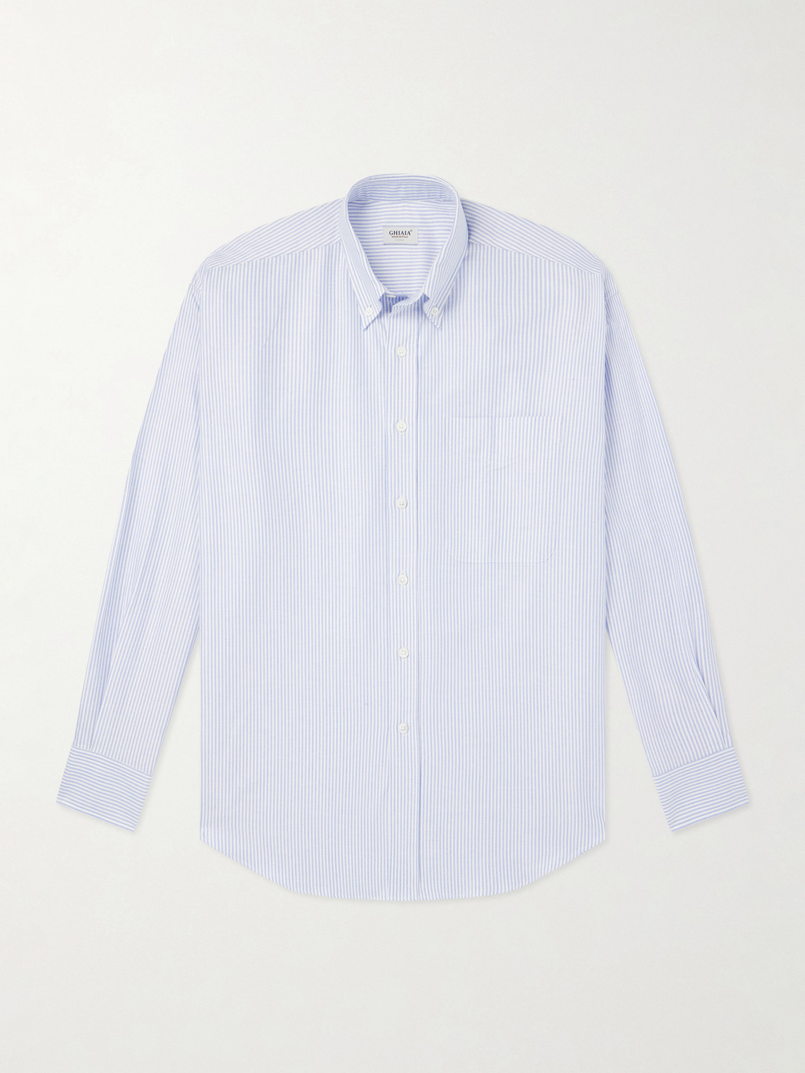 Ghiaia Cashmere Cotton Oxford Shirt - Men | Thumbnail 7 Ghiaia Cashmere Cotton Oxford Shirt - Men | Thumbnail 7