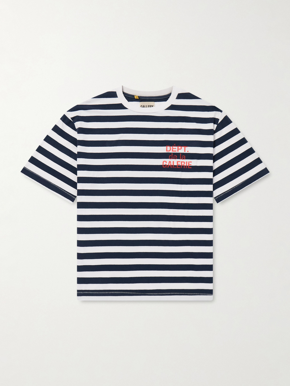 Gallery Dept. French Logo-Print Striped Cotton-Jersey T-Shirt - Men