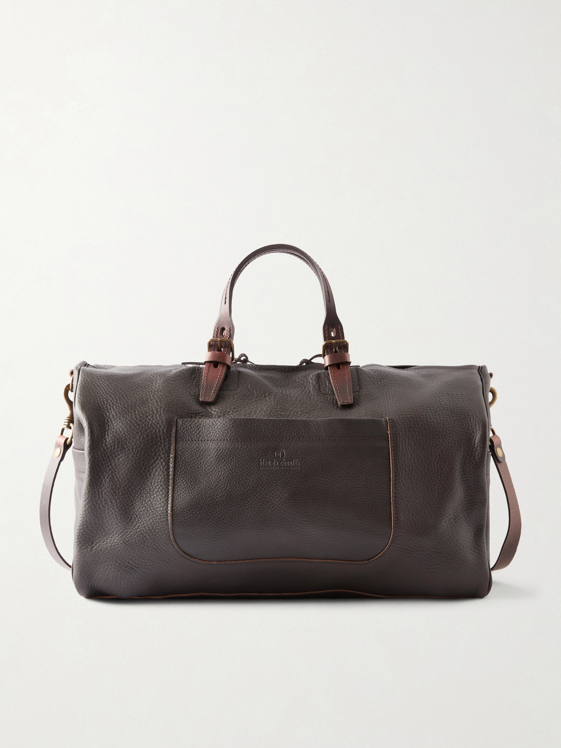 Full-Grain Leather Weekend Bag