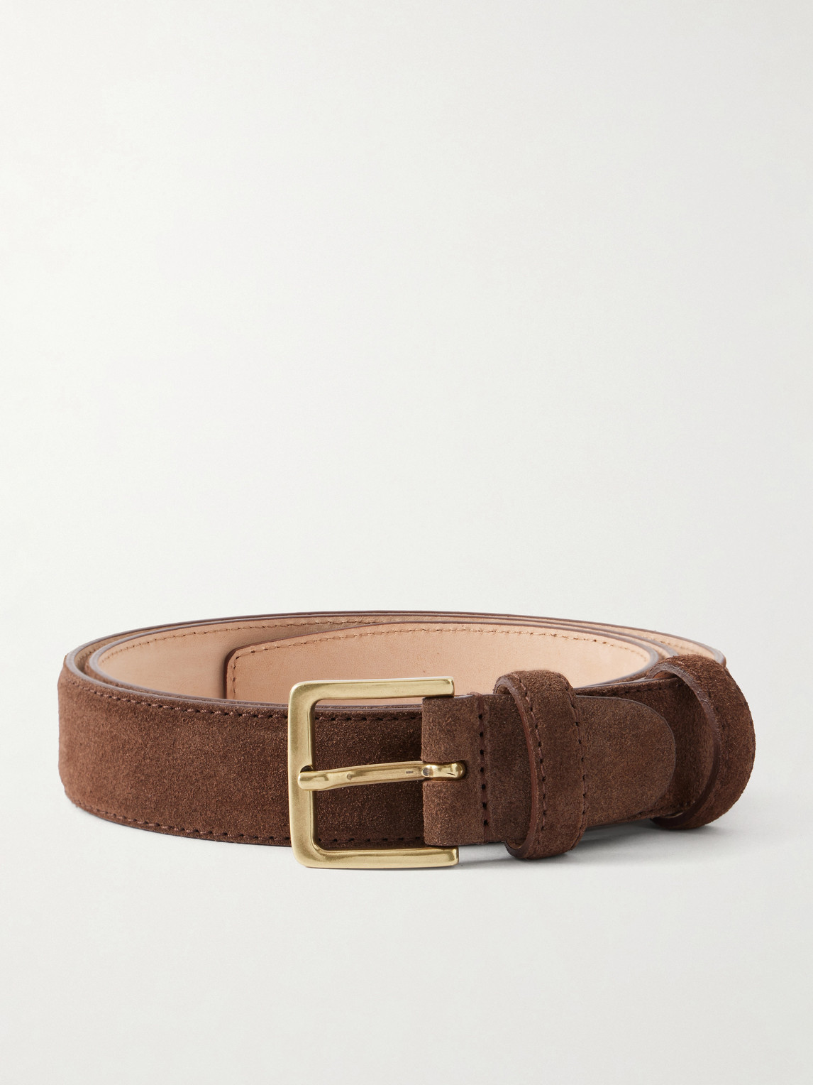 MR P. 3cm Suede Belt - Men