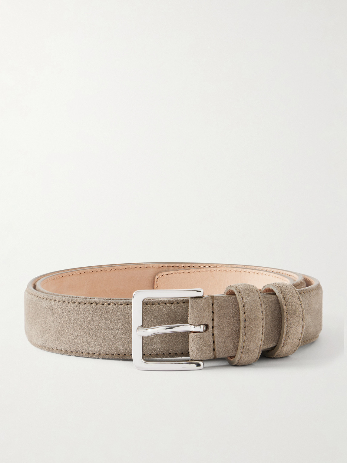 MR P. 3cm Suede Belt - Men