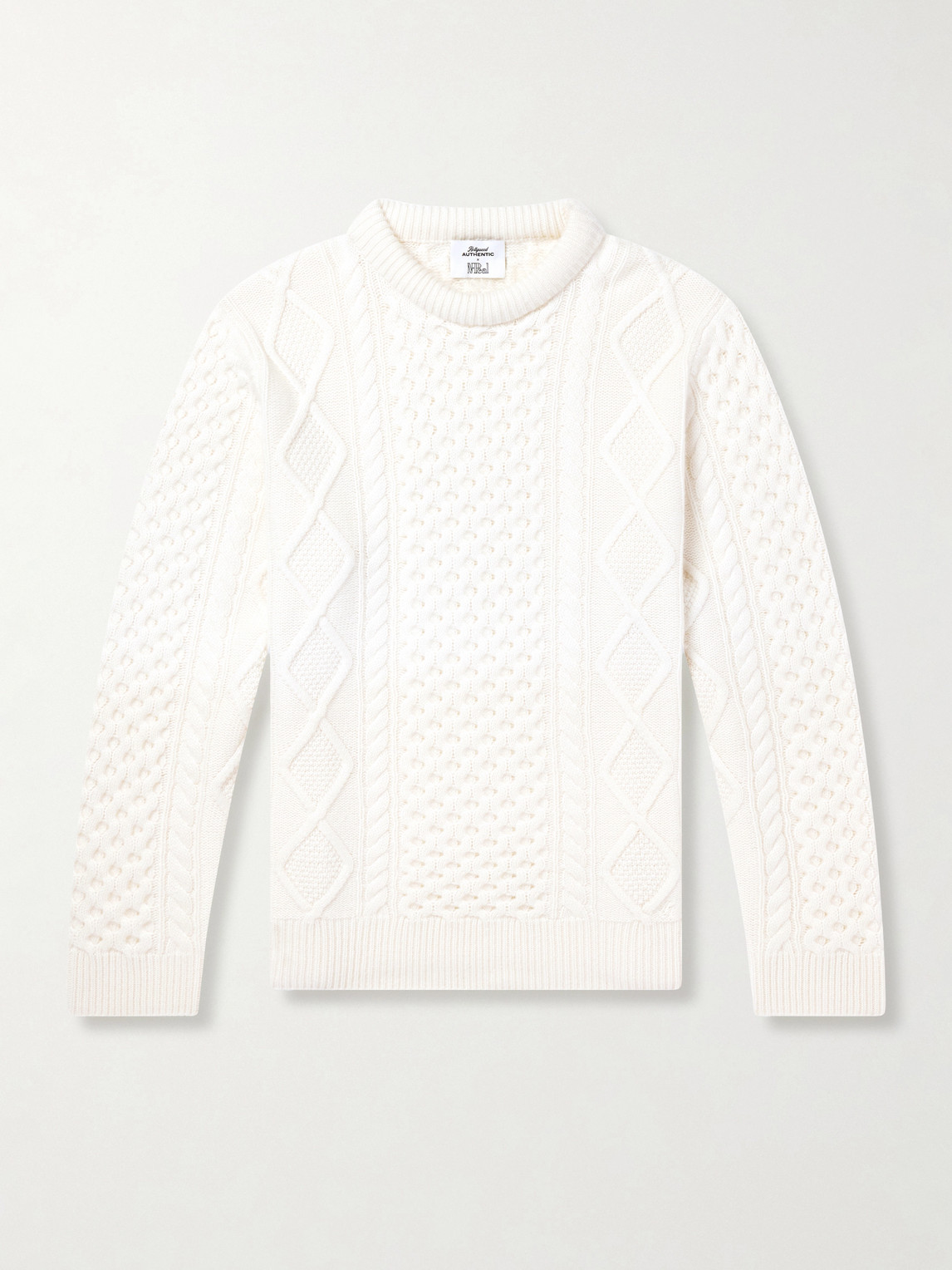 Hollywood Authentic – N.Peal The Kid Cable-Knit Organic Cashmere Sweater