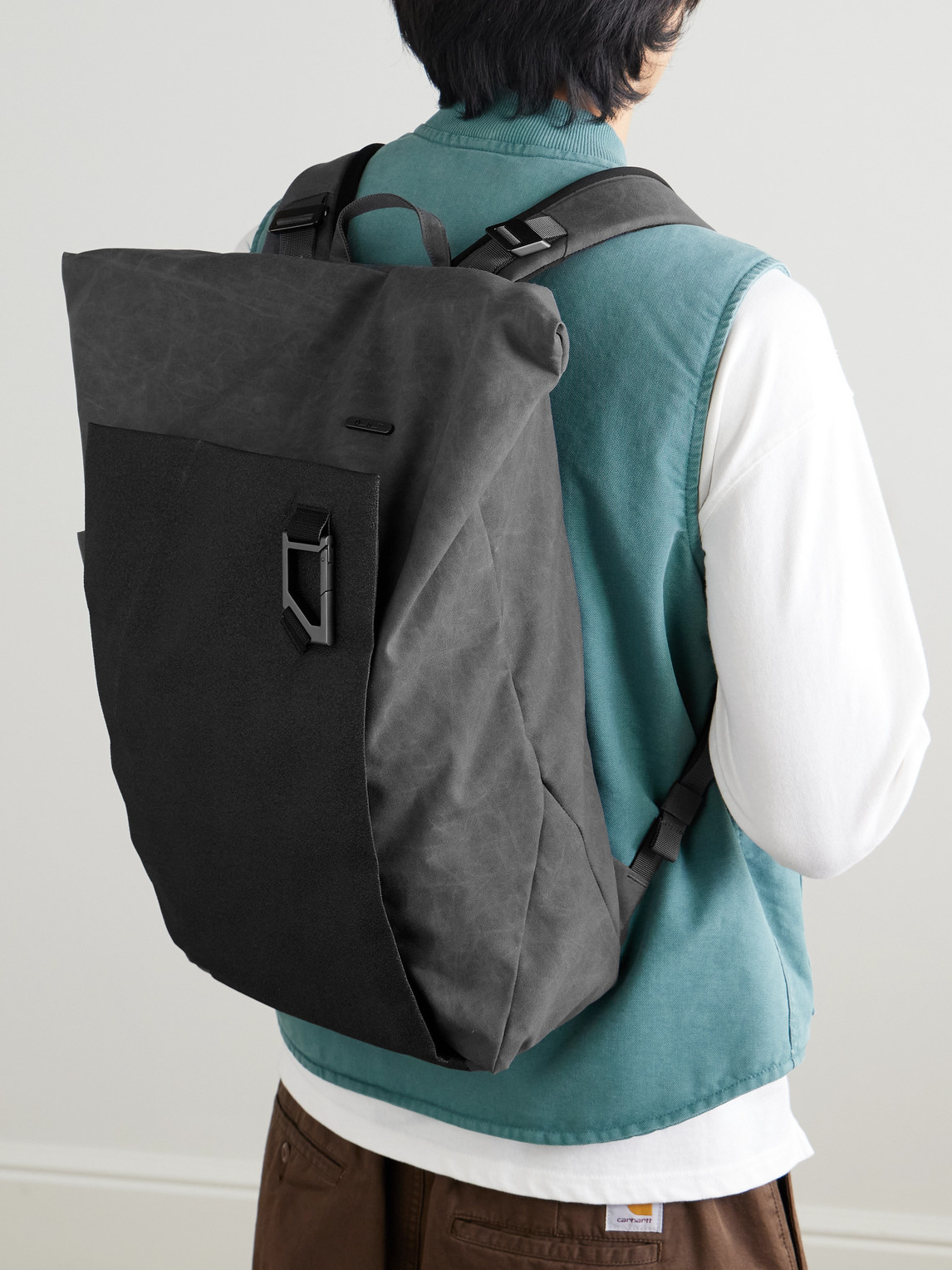 Db Journey Entour Canvas Backpack In Gray