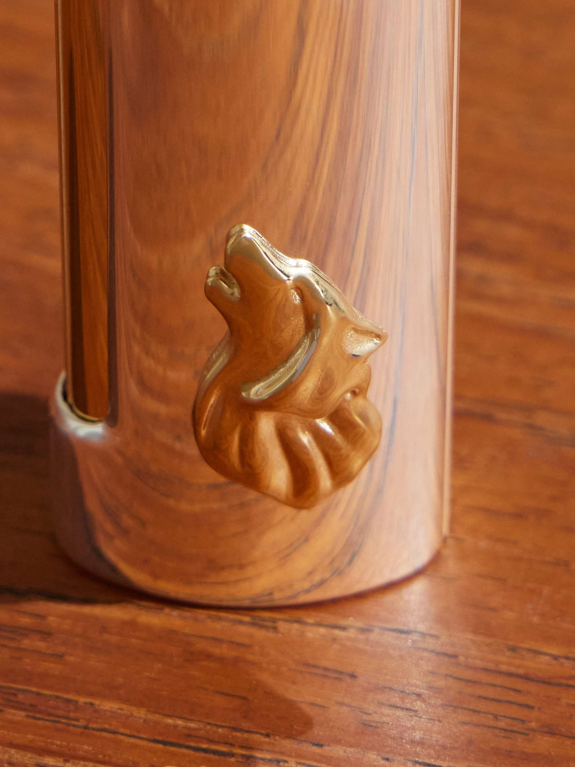 enfants riches deprimes 灰皿 ENFANTS RICHES DÉPRIMÉS Logo-Engraved Burnished Bronze Ashtray for