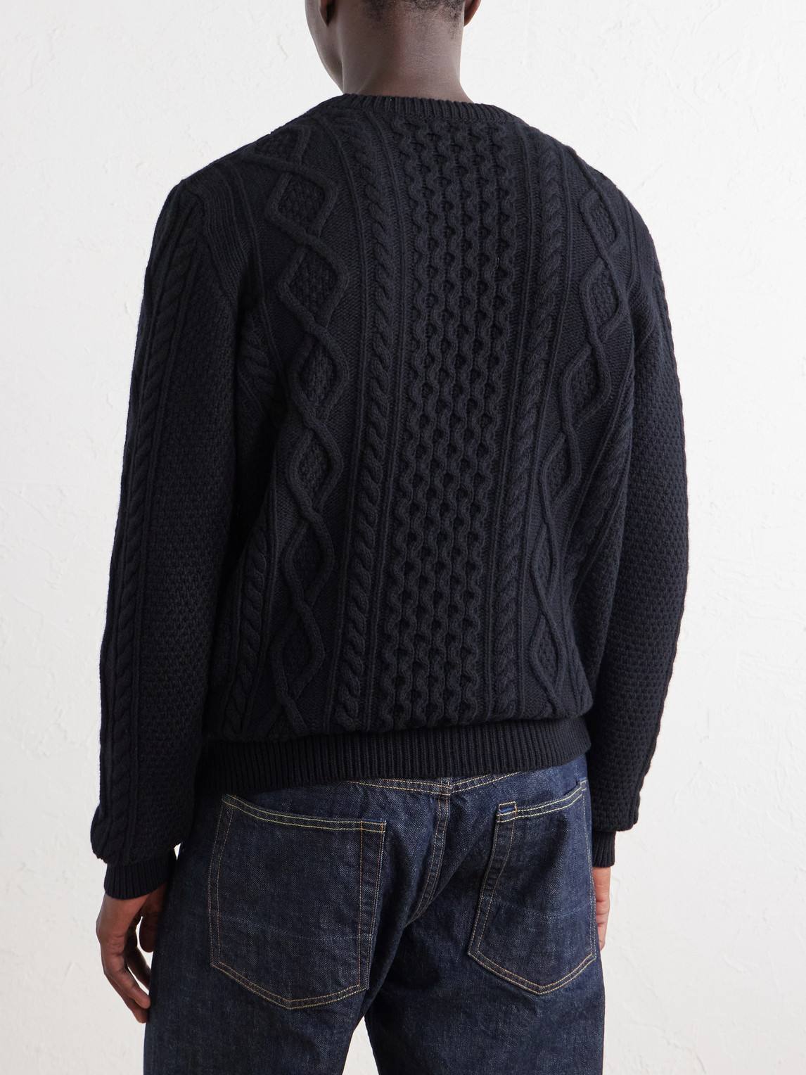 Pescatore Cable-Knit Sweater