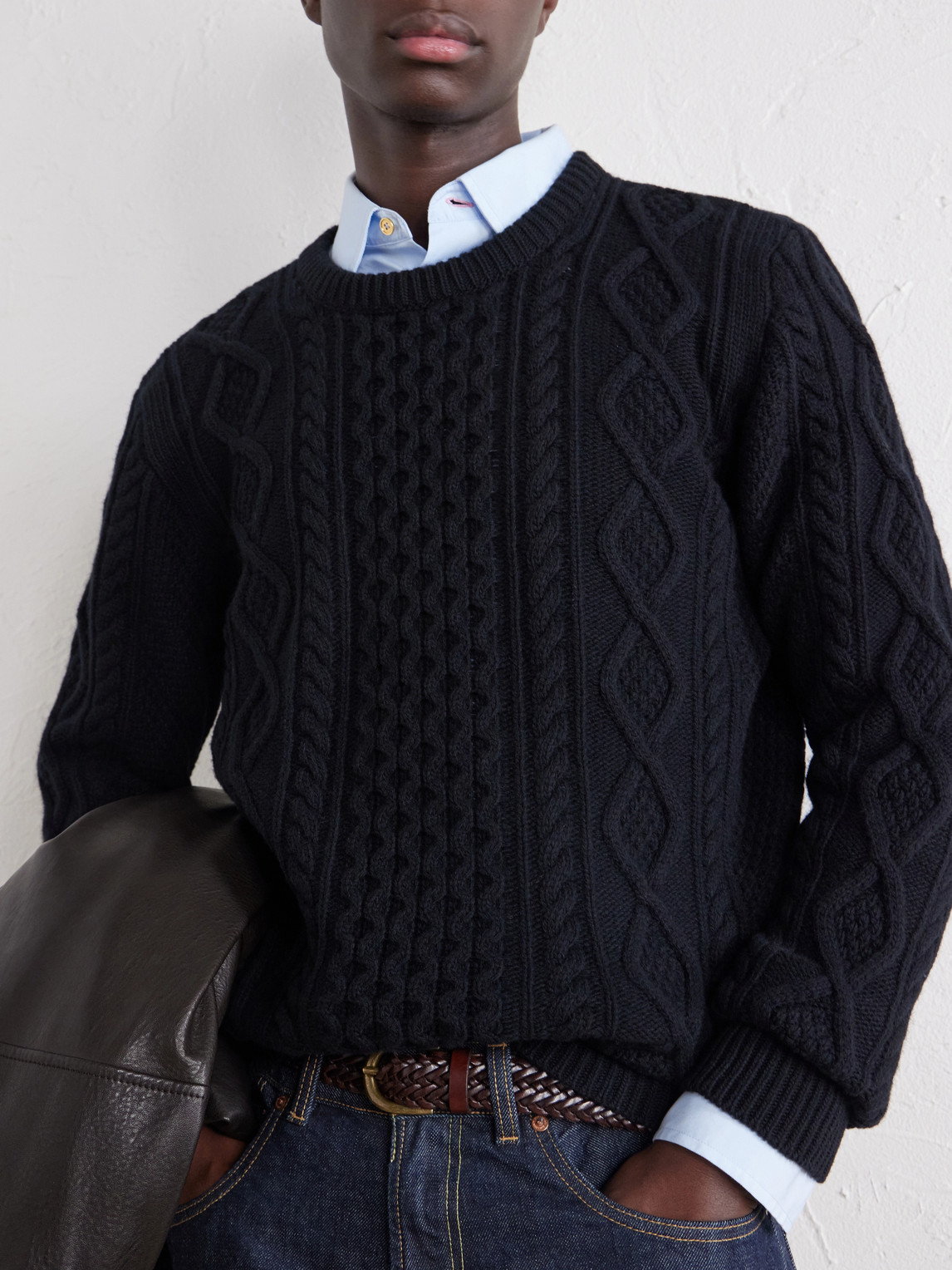 Pescatore Cable-Knit Sweater