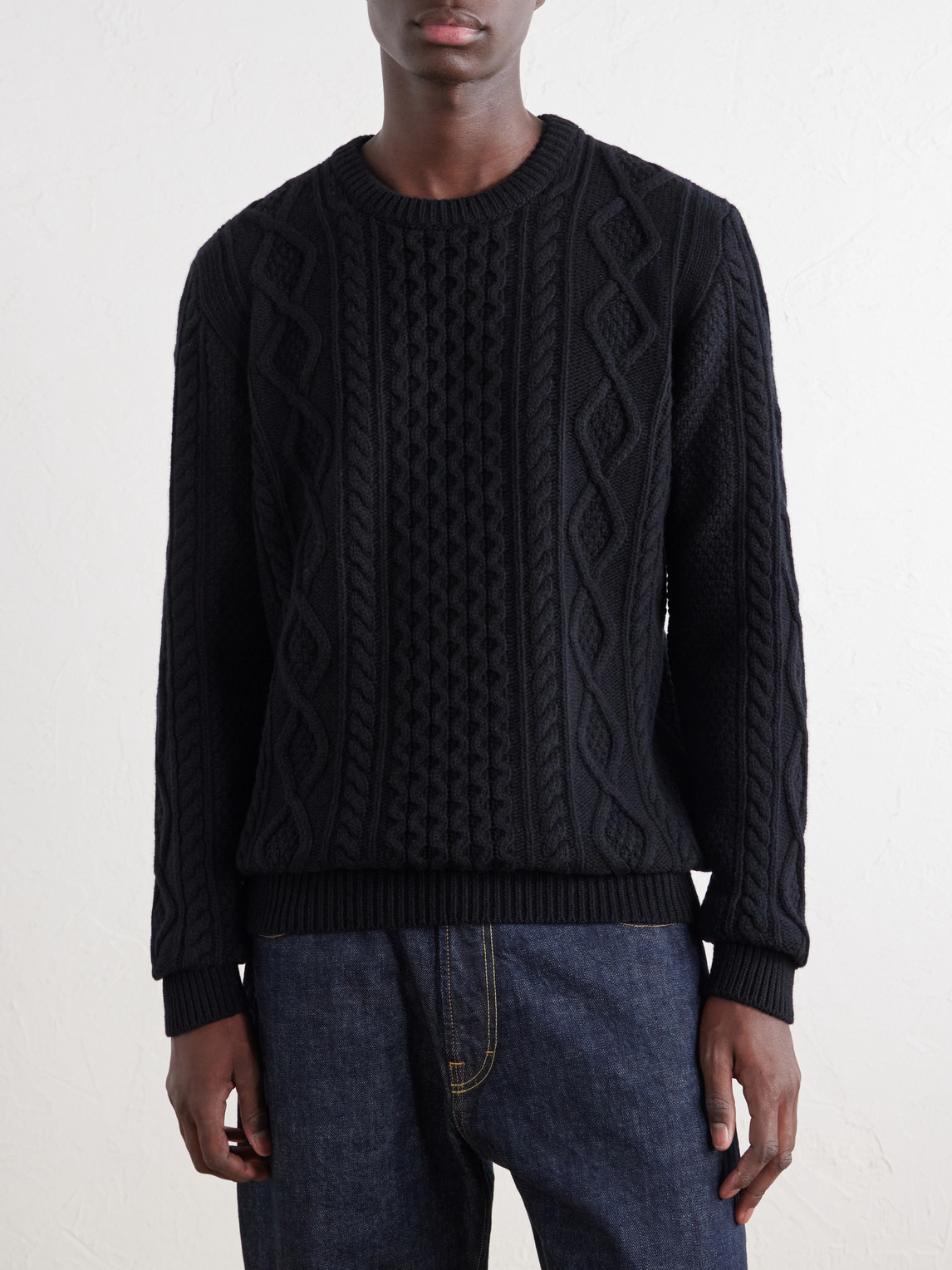 Pescatore Cable-Knit Sweater