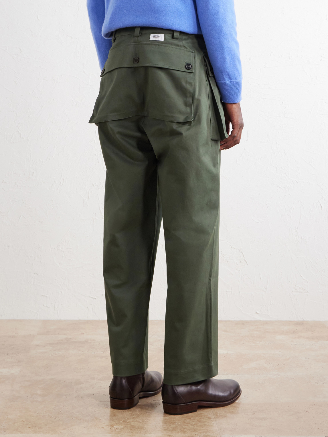 Webster Tapered Cotton-Blend Twill Cargo Trousers