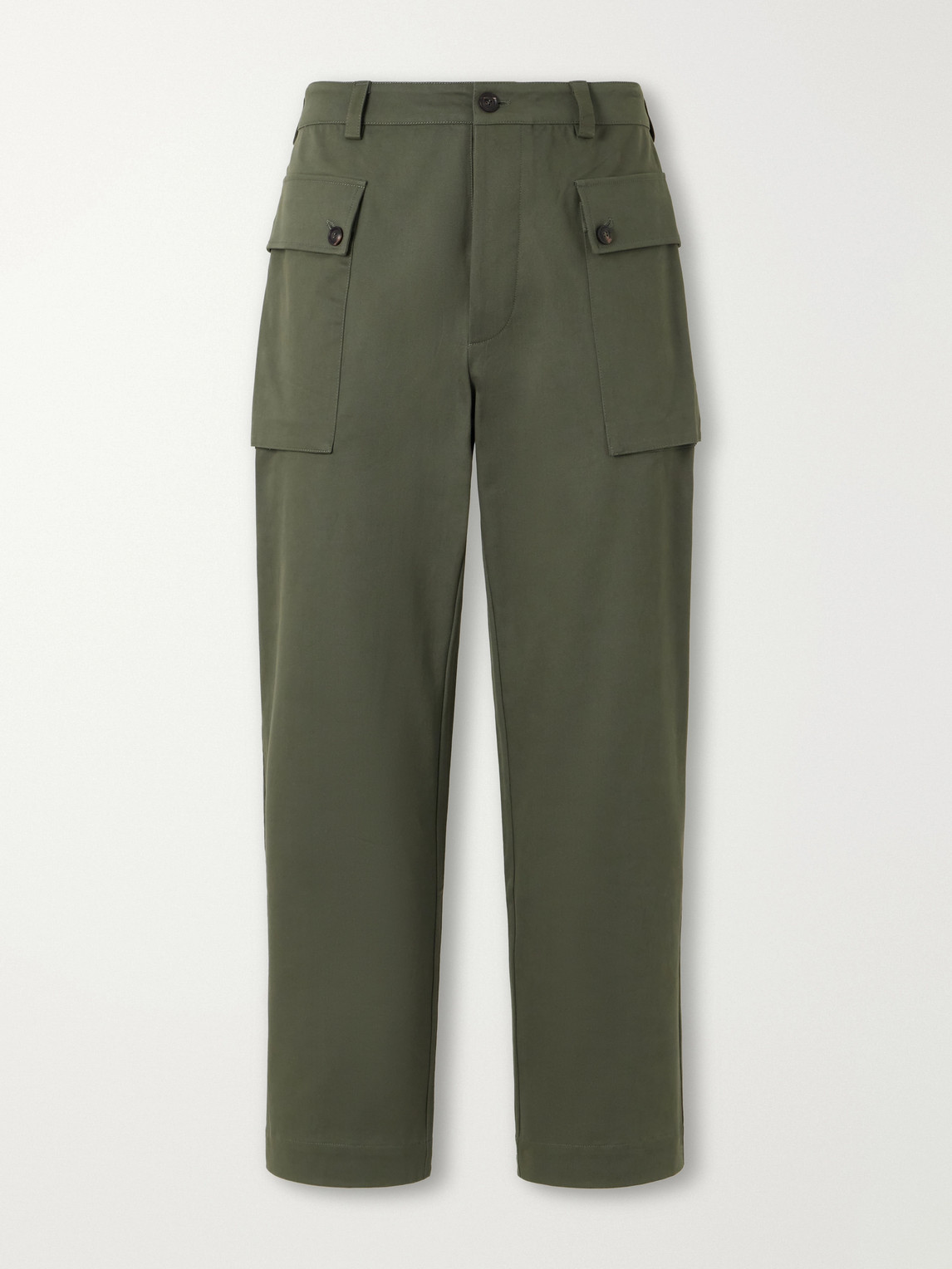 Webster Tapered Cotton-Blend Twill Cargo Trousers