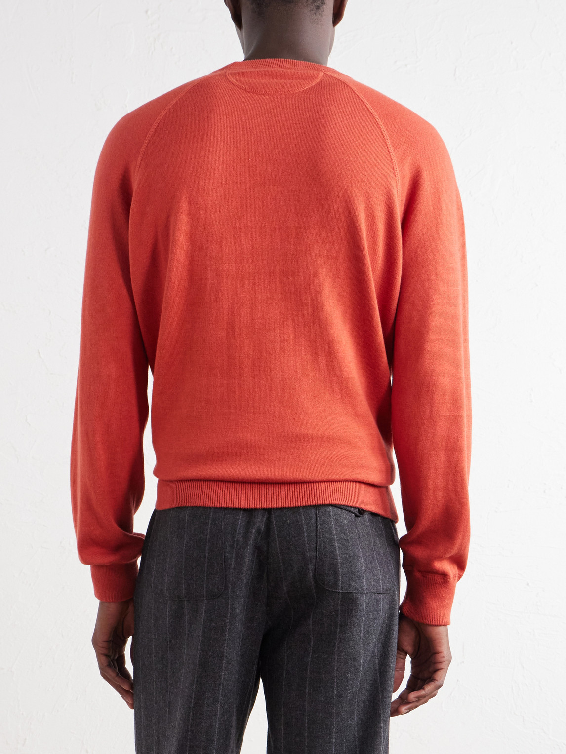 Cotton And Cashmere-Blend Sweatshirt