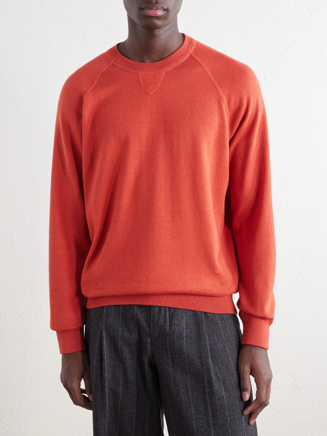 Cotton And Cashmere-Blend Sweatshirt