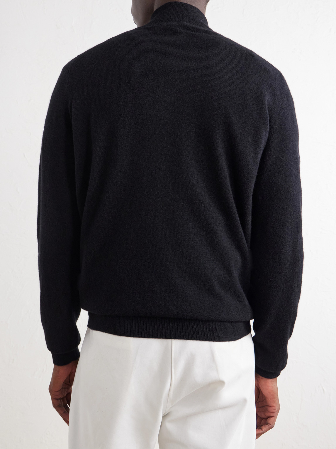 Cashmere Half-Zip Sweater