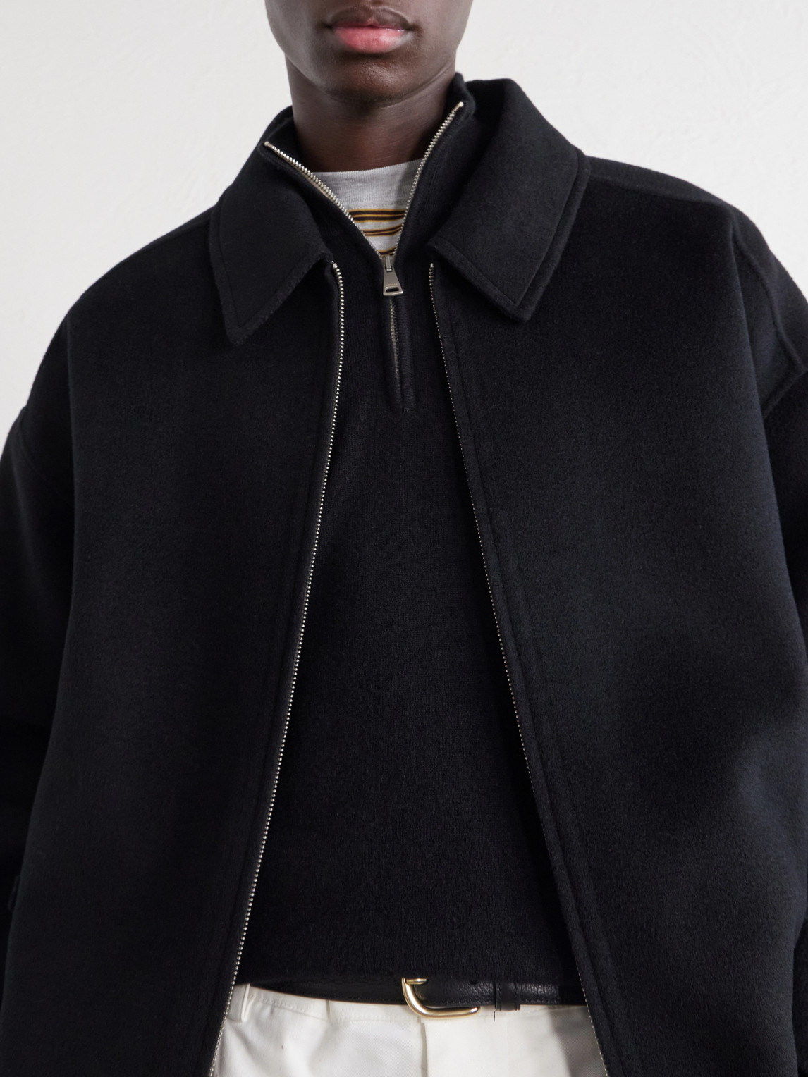 Cashmere Half-Zip Sweater