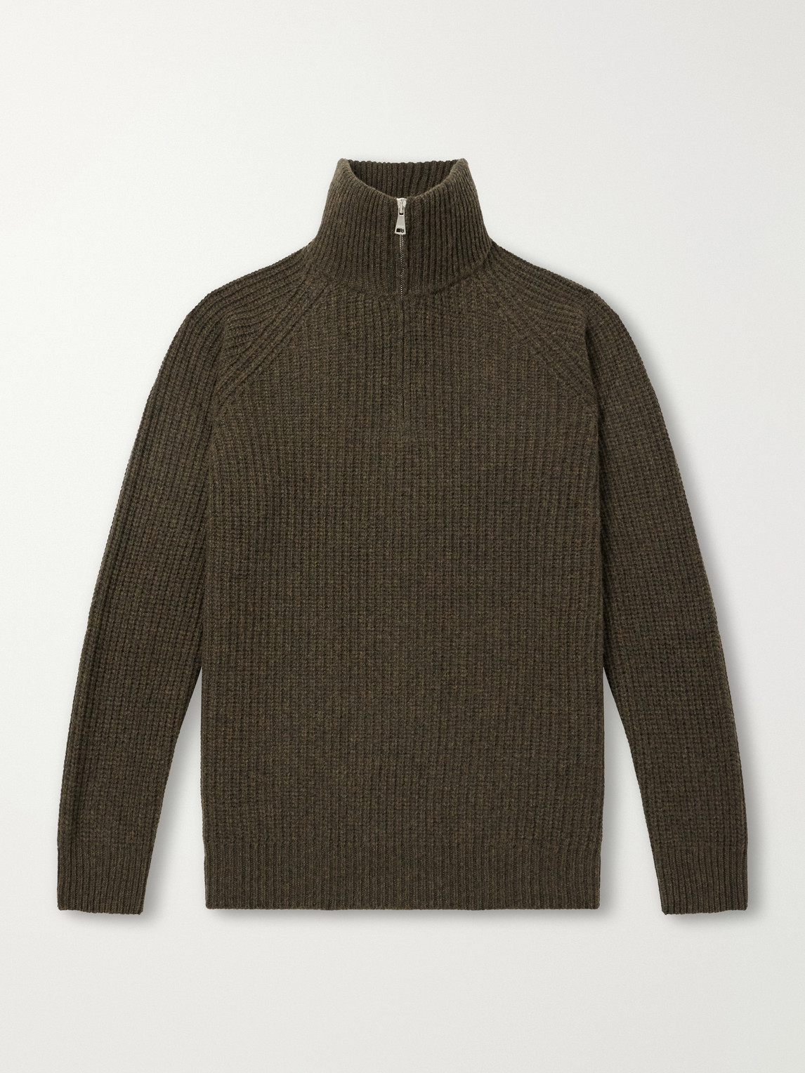Wool Half-Zip Sweater