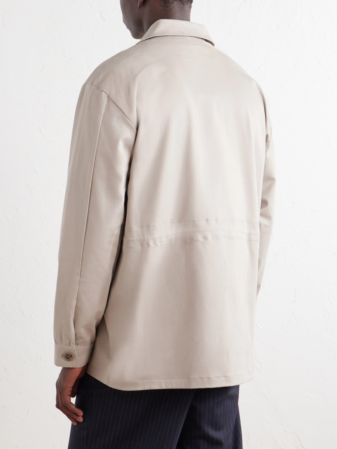 Safari Cotton-Twill Overshirt
