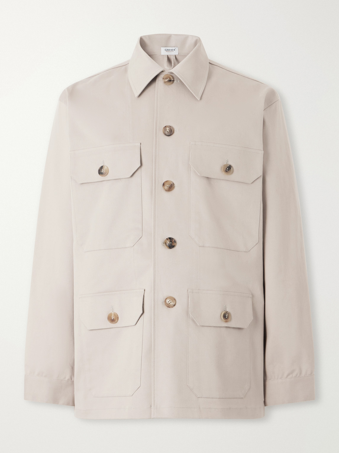 Safari Cotton-Twill Overshirt