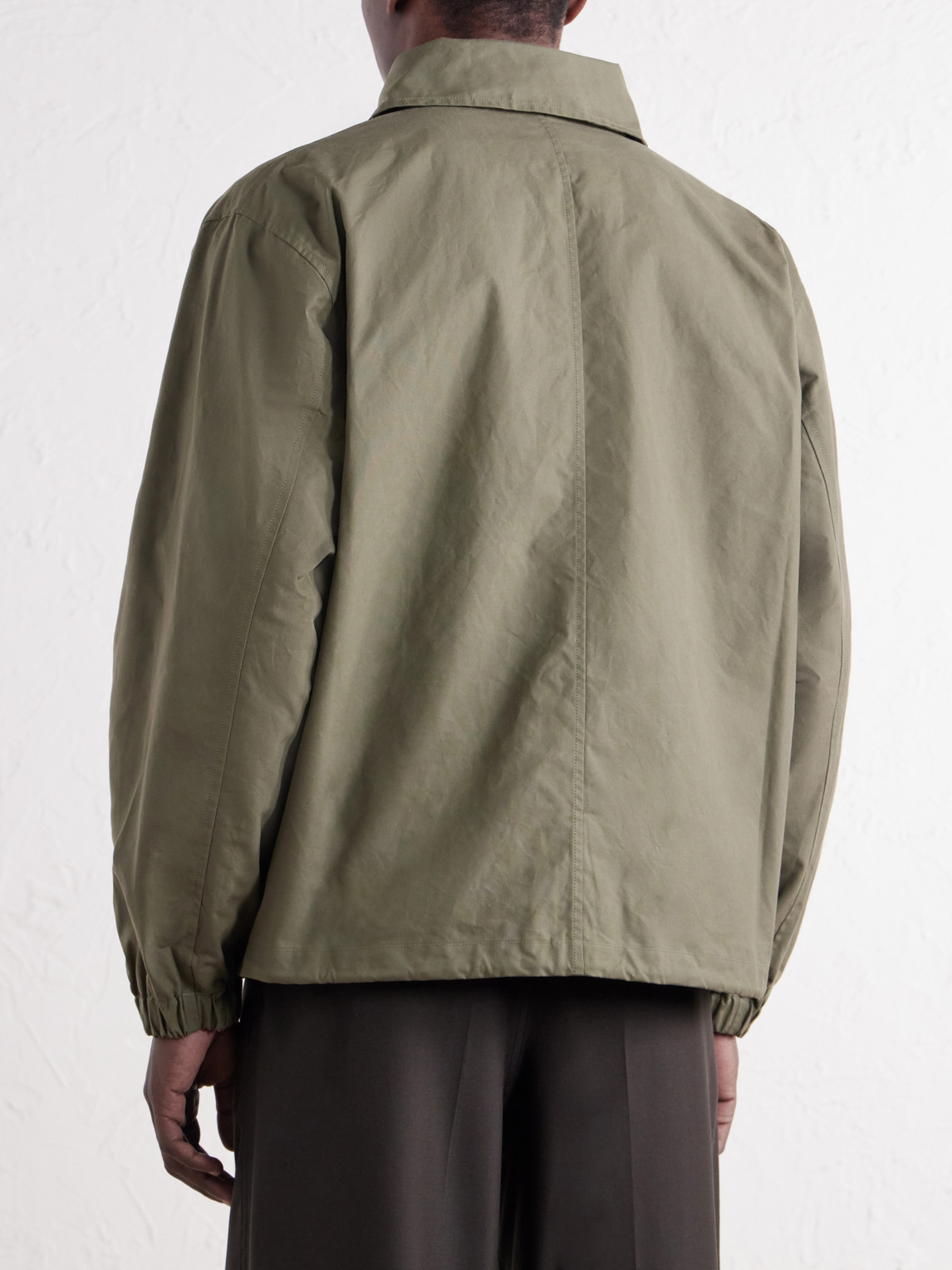 Waxed Cotton-Canvas Jacket