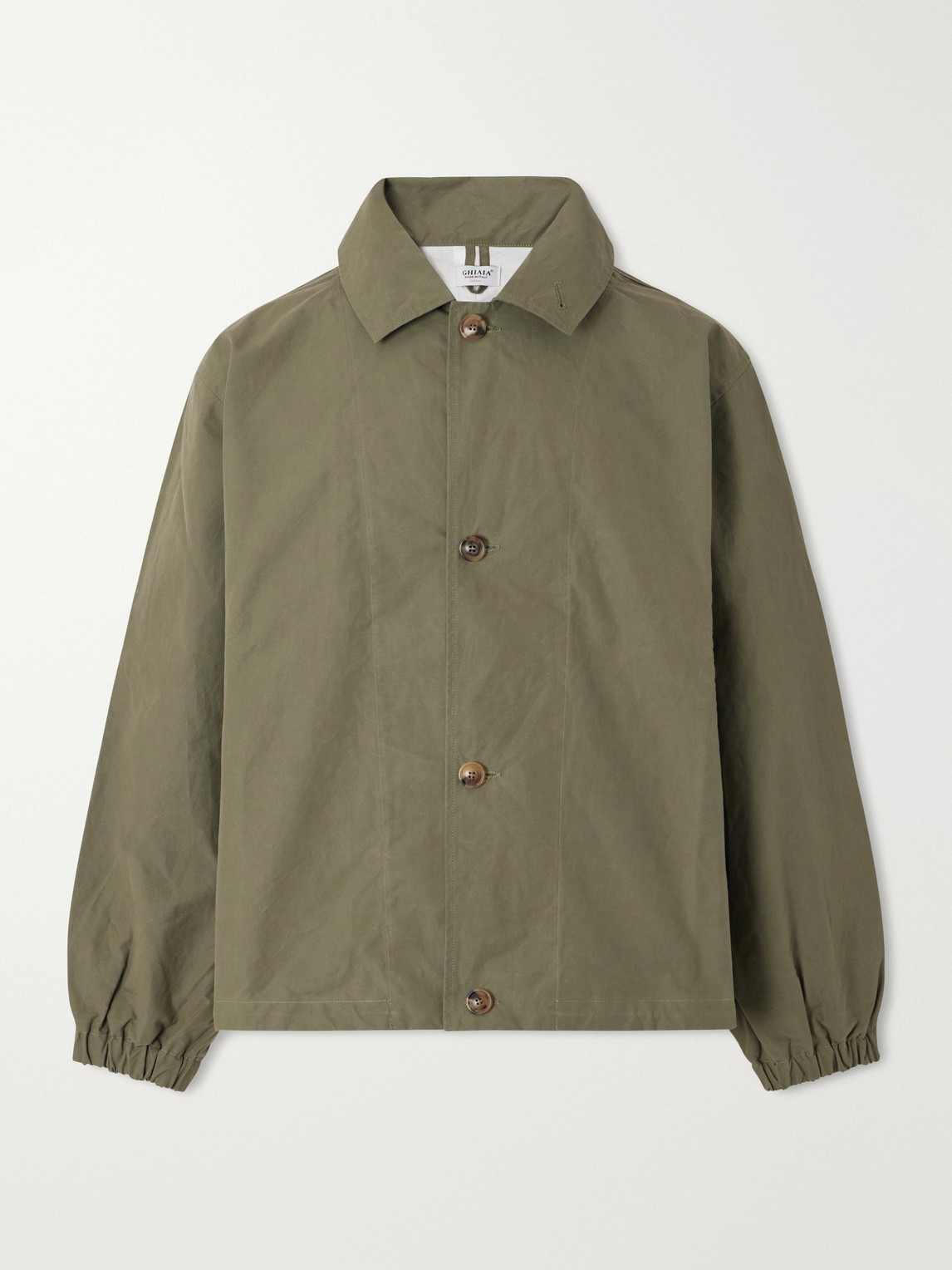 Waxed Cotton-Canvas Jacket