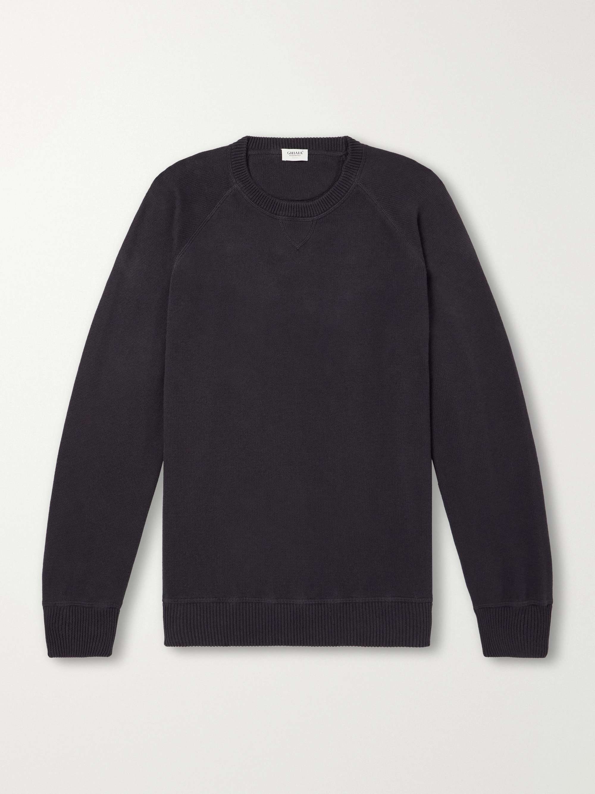 GHIAIA CASHMERE Cotton Sweater