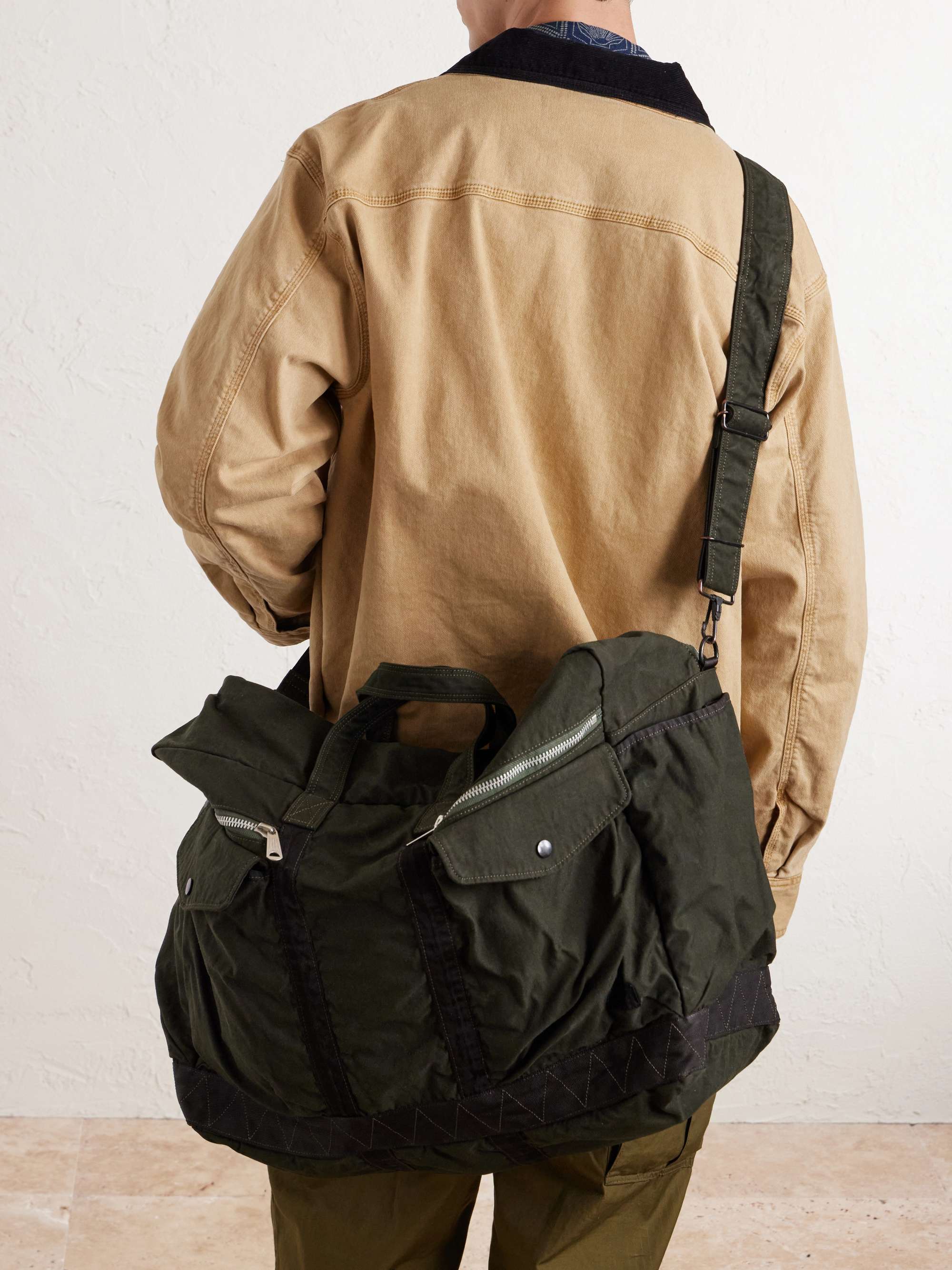 PORTER-YOSHIDA & CO 2Way Large Canvas Duffle Bag