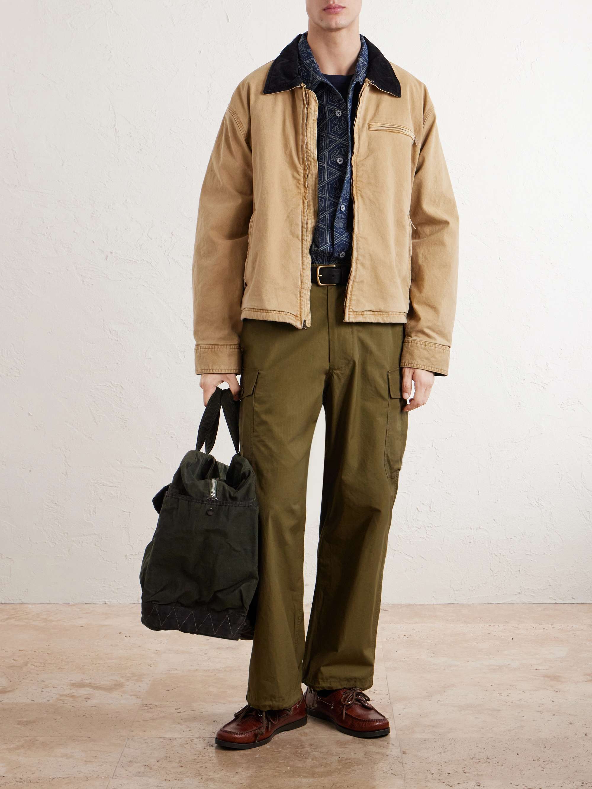 PORTER-YOSHIDA & CO 2Way Large Canvas Duffle Bag