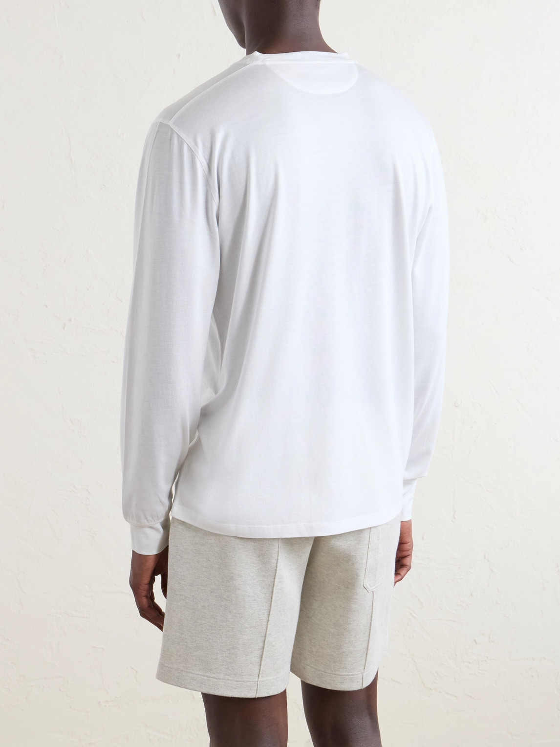 Lyocell And Cotton-Blend Jersey T-Shirt