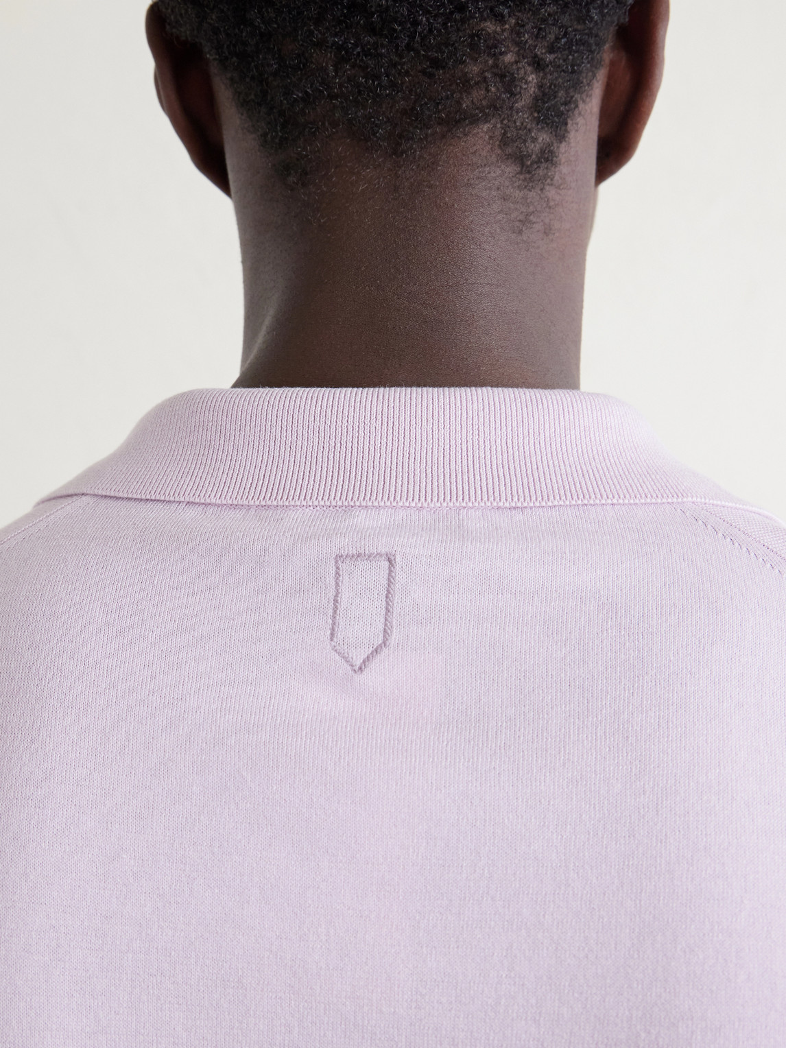 Cotton And Silk-Blend Polo Shirt