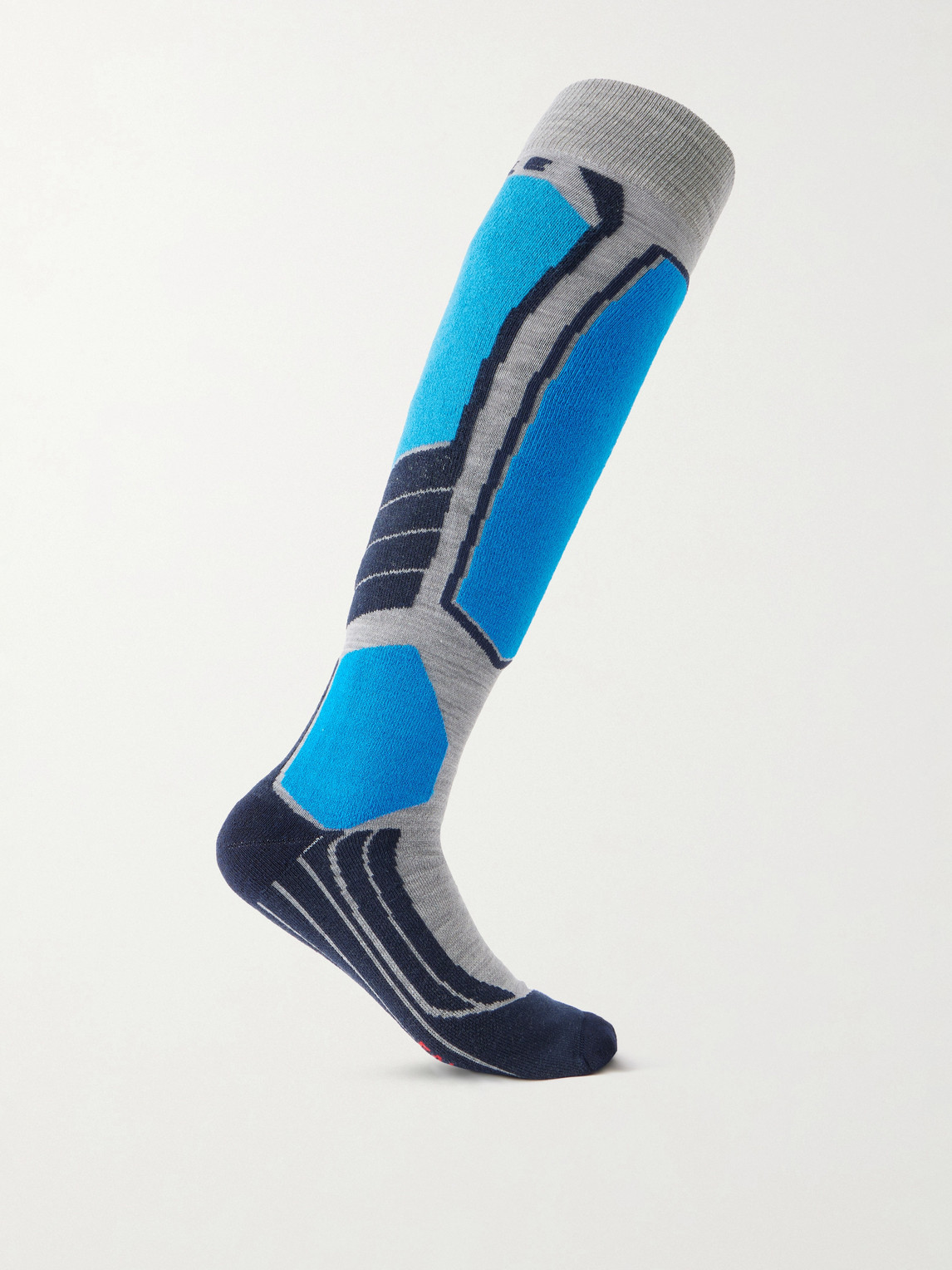 Falke Sk2 Intermediate Three-pack Jacquard-knit Ski Socks In Multi