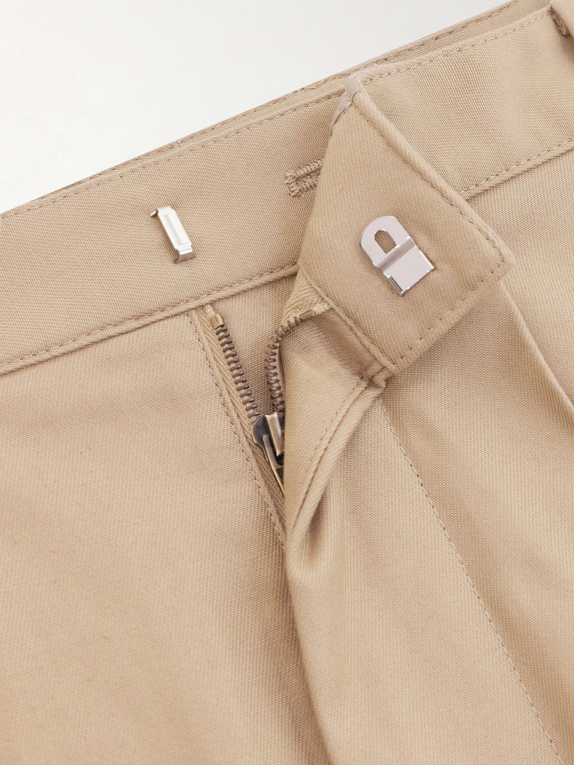 CELINE Montauk Straight-Leg Cotton-Twill Cargo Trousers for Men