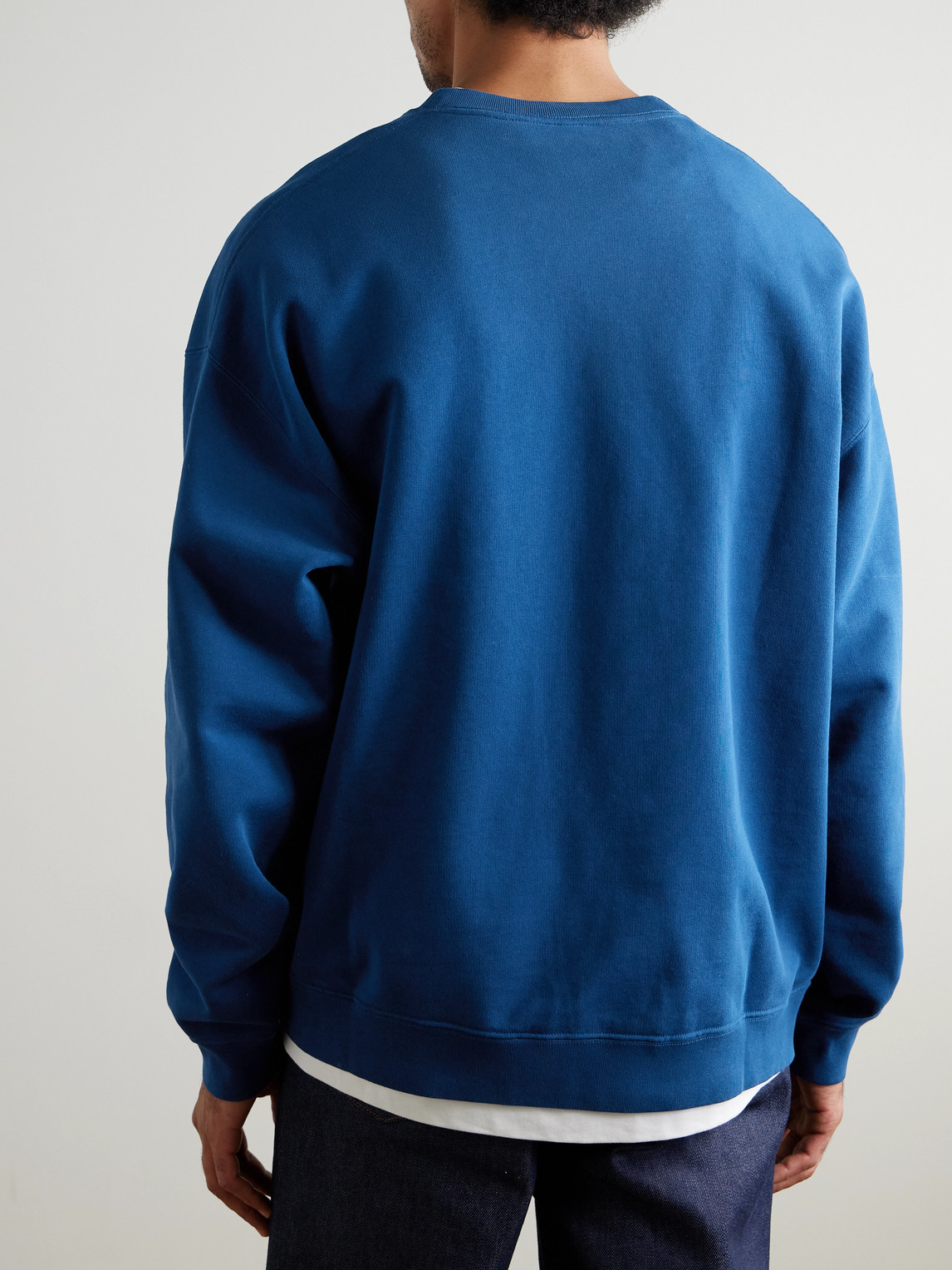 Rove Logo-Embroidered Cotton-Jersey Sweatshirt