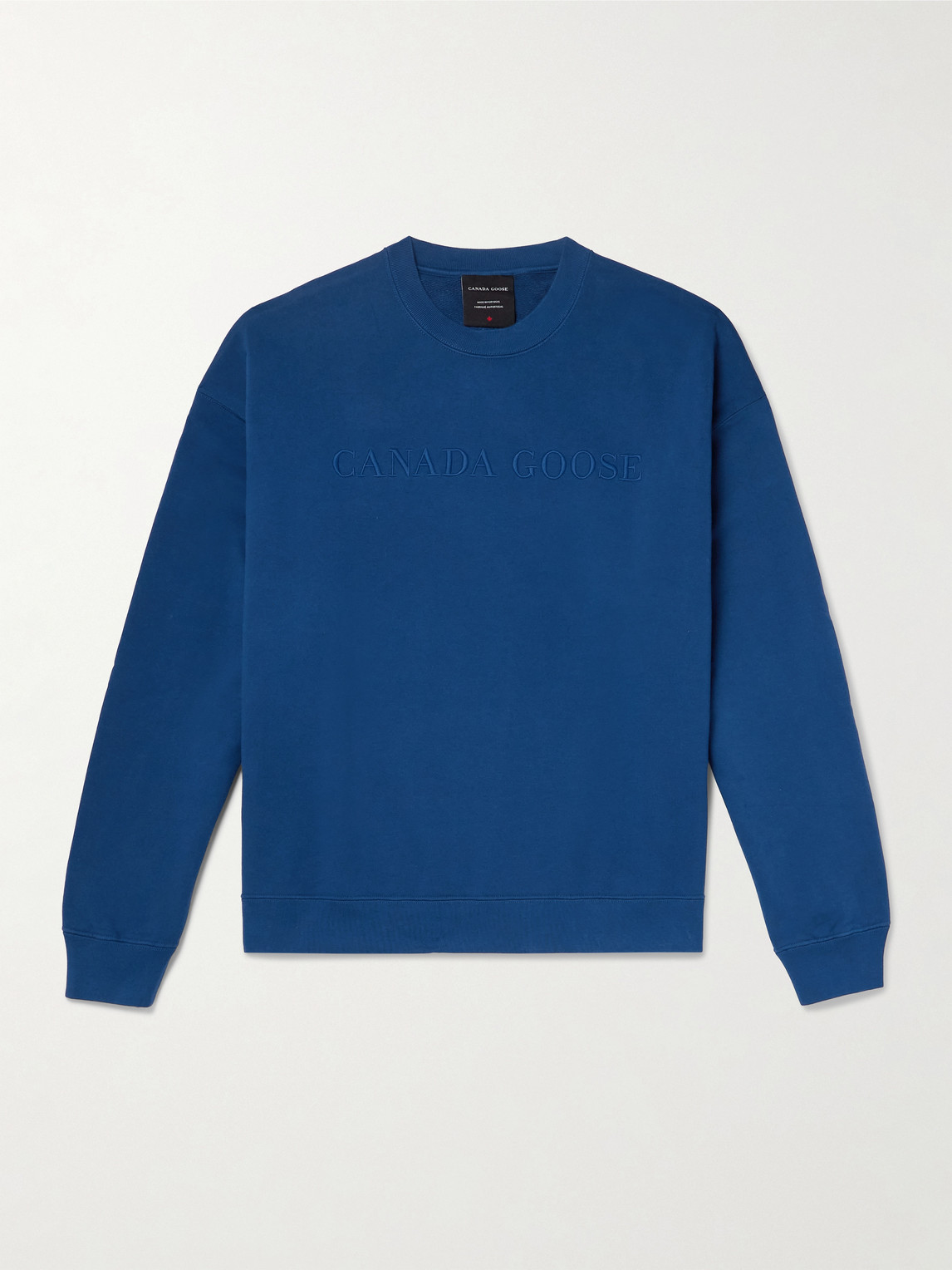 Canada Goose Rove Logo-Embroidered Cotton-Jersey Sweatshirten