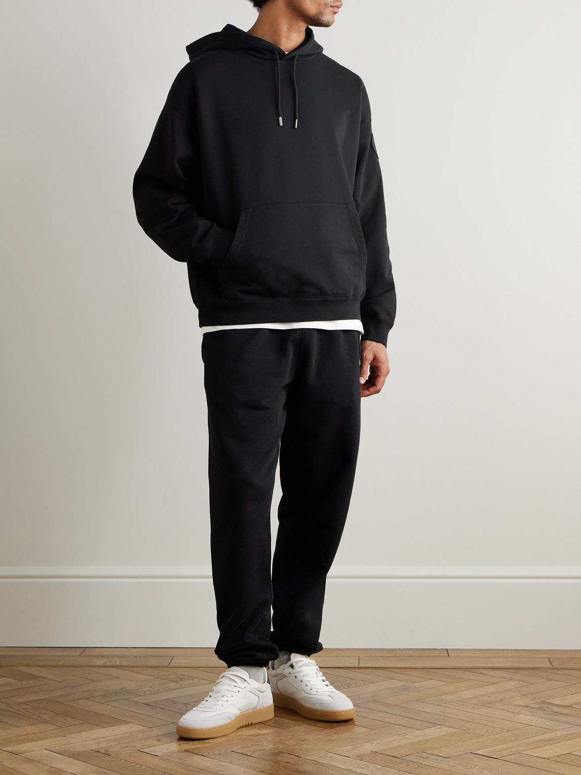 Rove Logo-Appliquéd Cotton-Jersey Hoodie