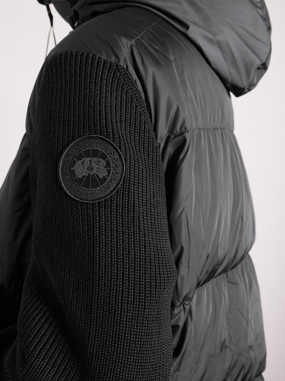Hybridge® Wool-Trimmed And Quilted Shell Hooded Down Jacket