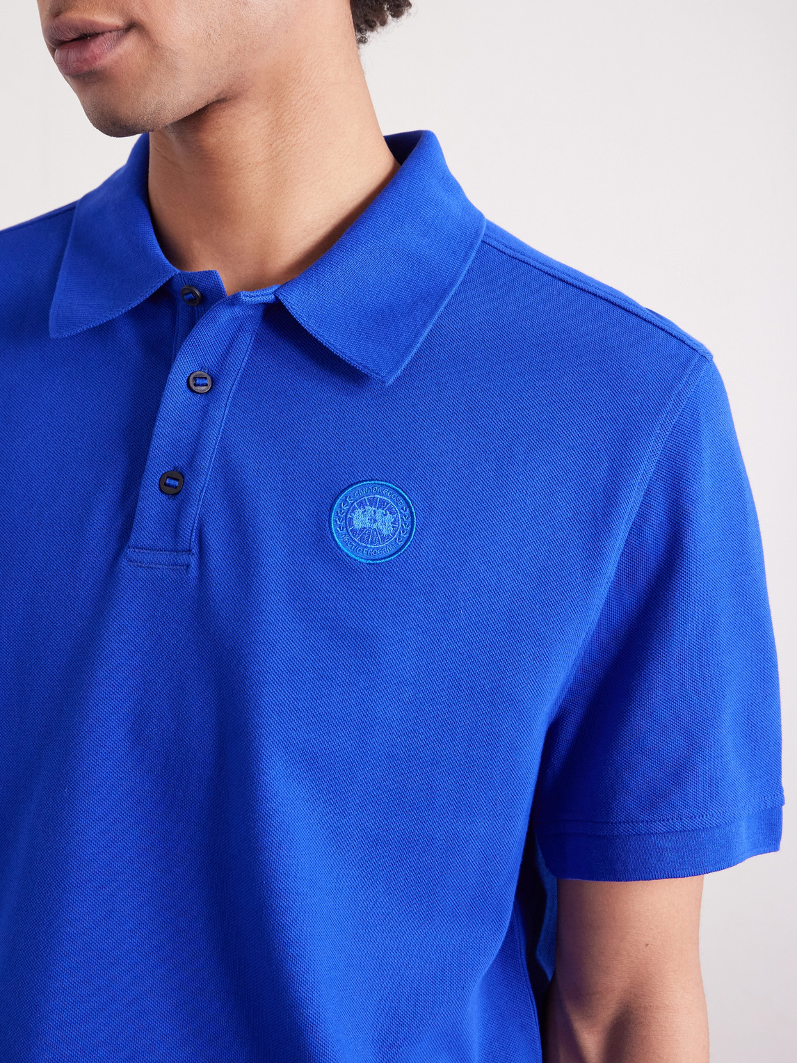 Beckley Logo-Appliquéd Paneled Cotton-Piqué Polo Shirt