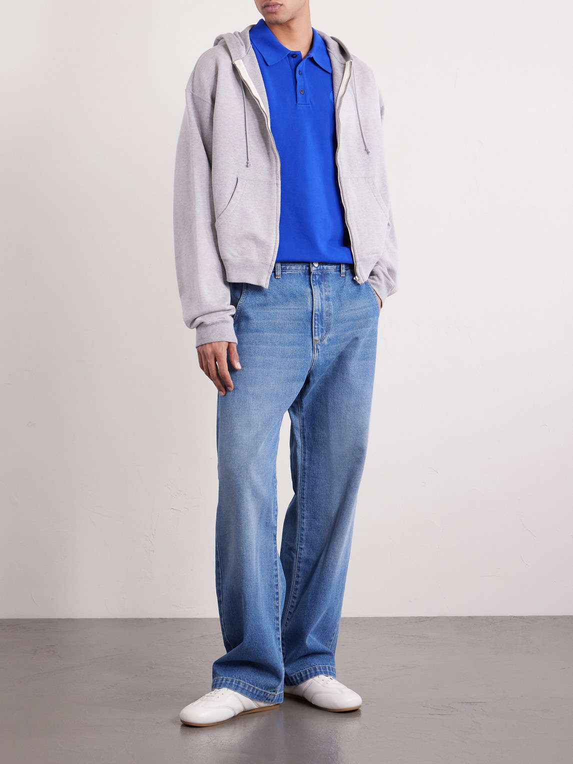 Beckley Logo-Appliquéd Paneled Cotton-Piqué Polo Shirt