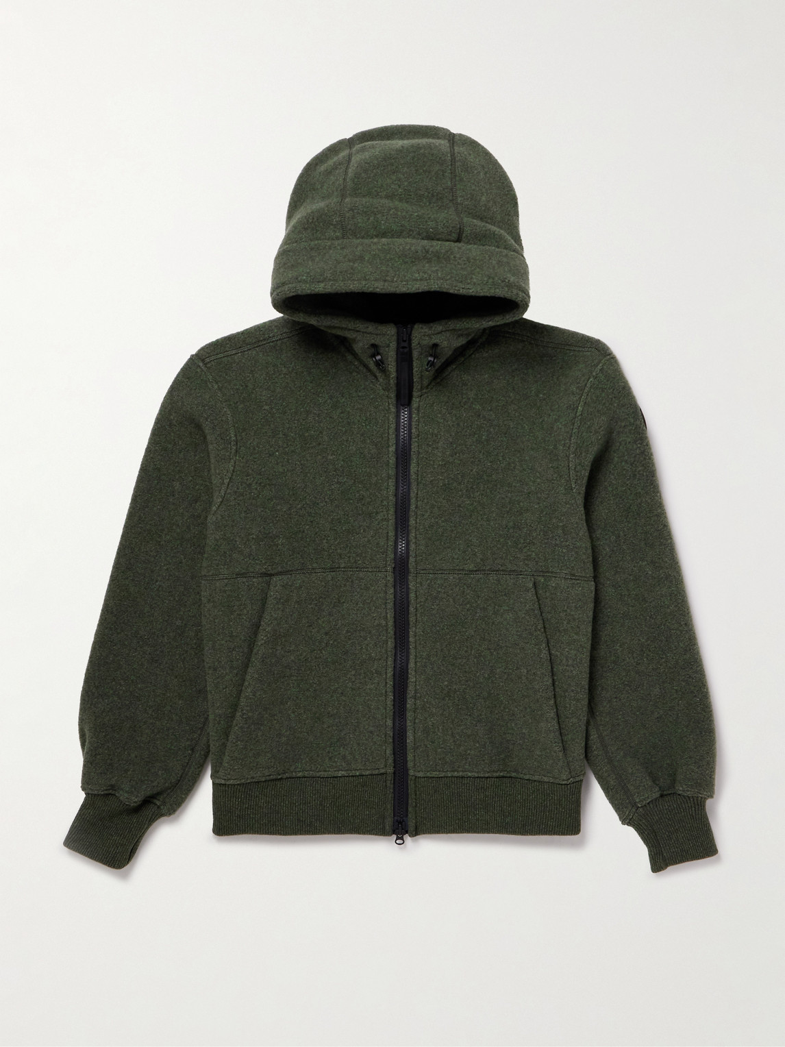 Canada Goose Chilliwack Recycled Wool-Blend Fleece Zip-Up Hoodie - Men