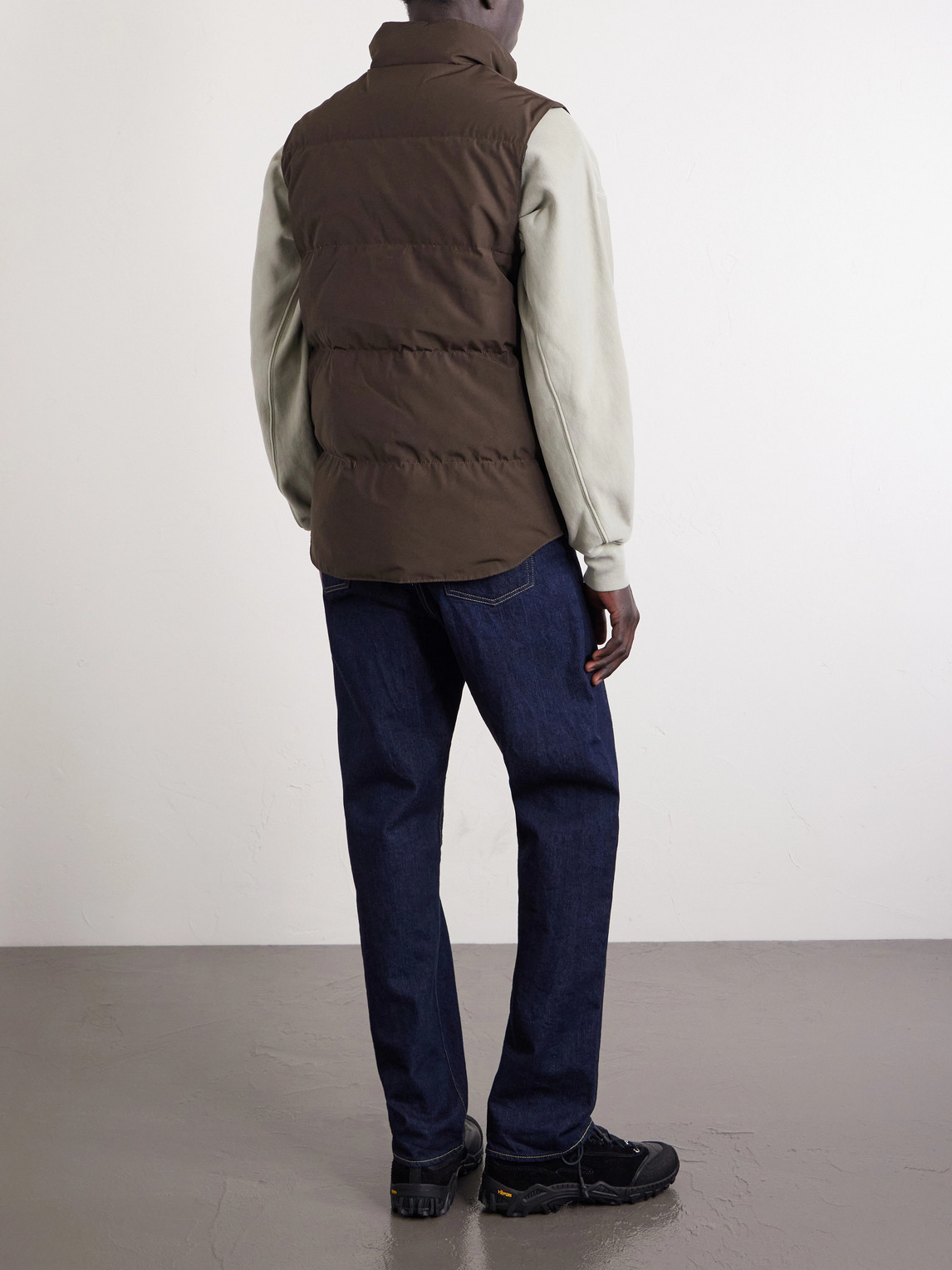 Black Label Garson Quilted Shell Down Gilet