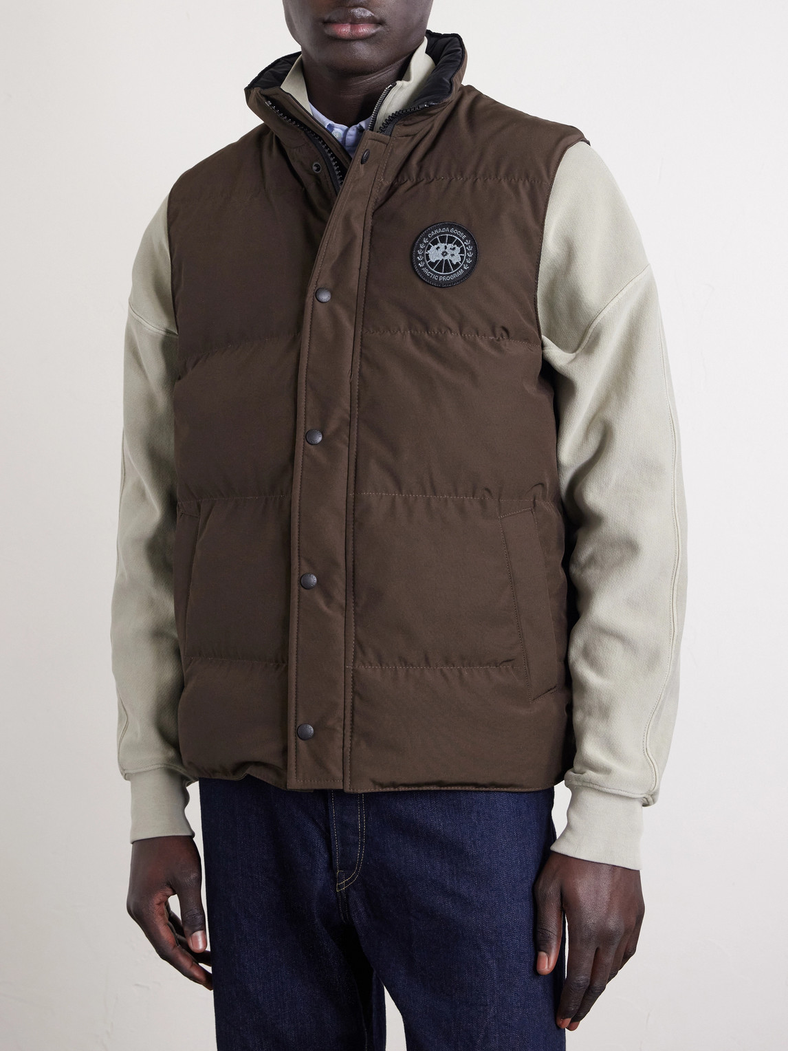 Black Label Garson Quilted Shell Down Gilet
