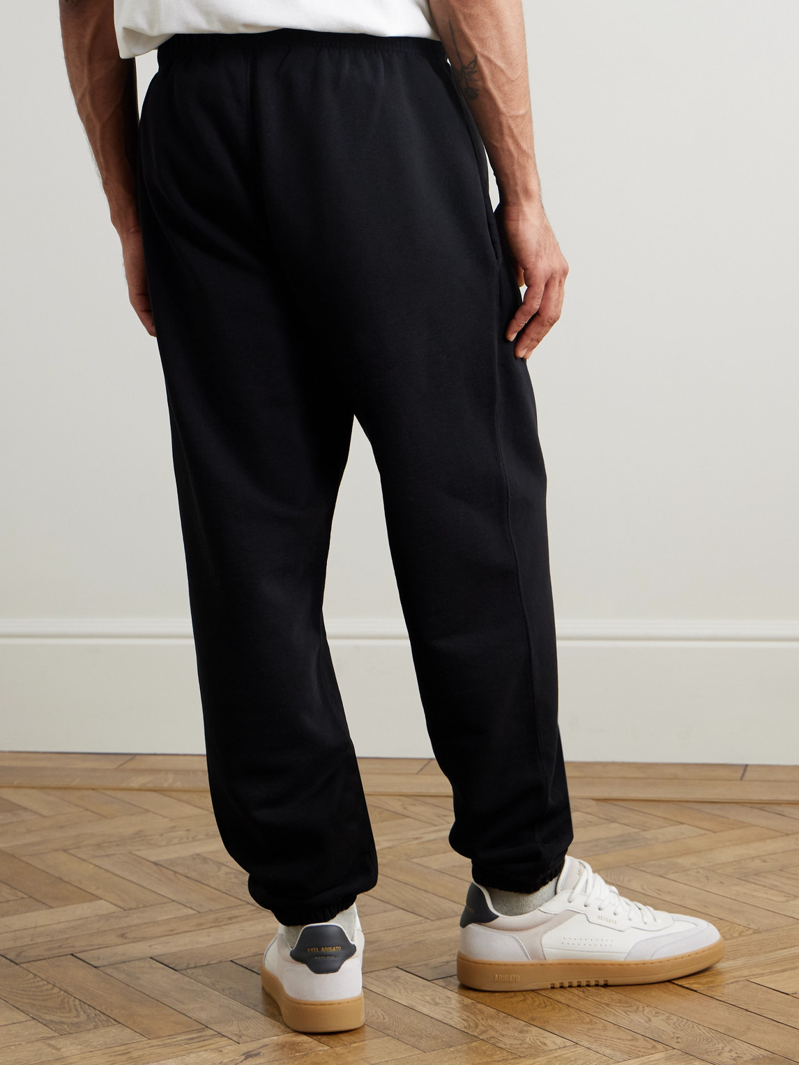 Rove Logo-Appliquéd Cotton-Jersey Sweatpants